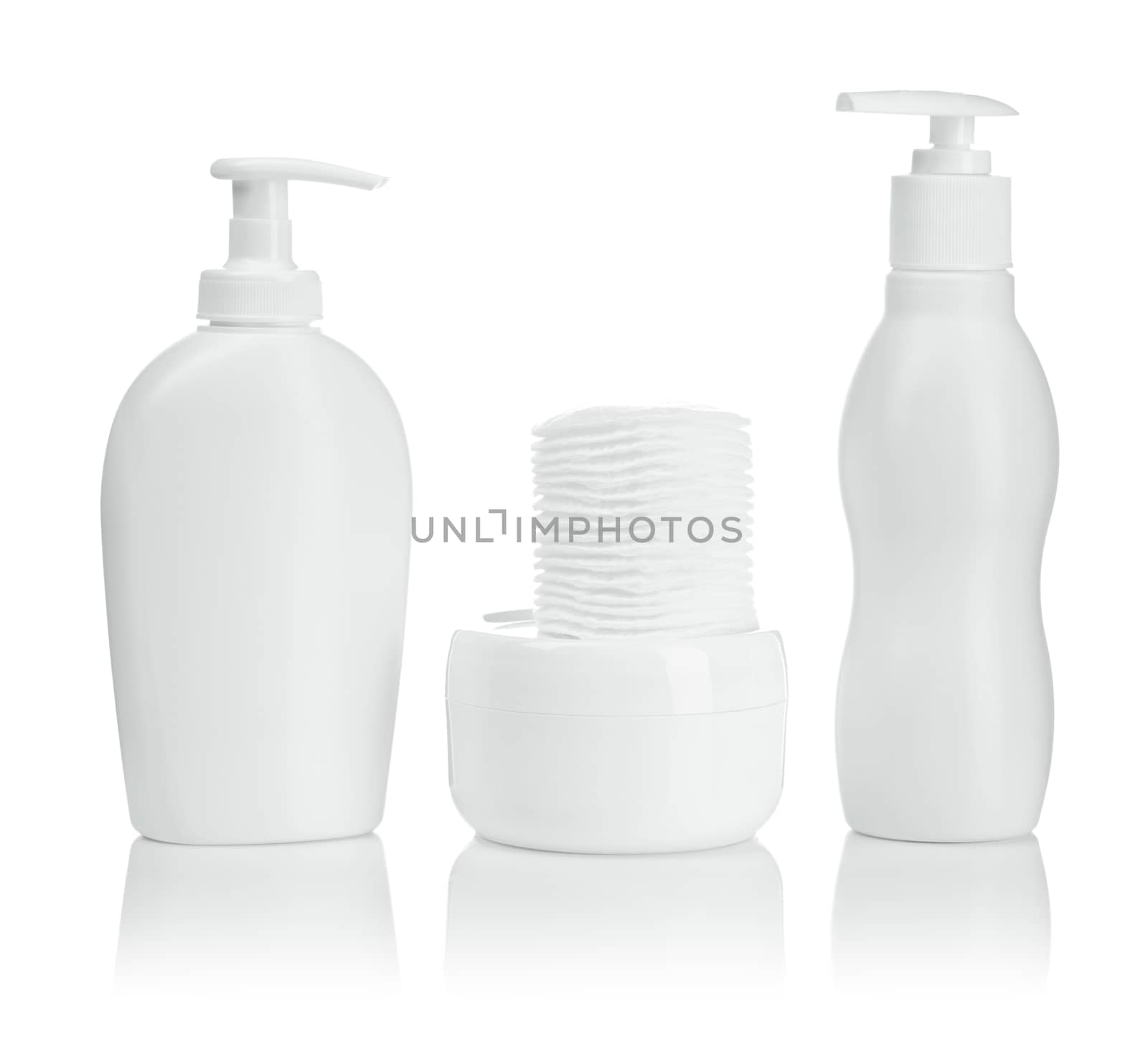 composition of toilet articles isolated
