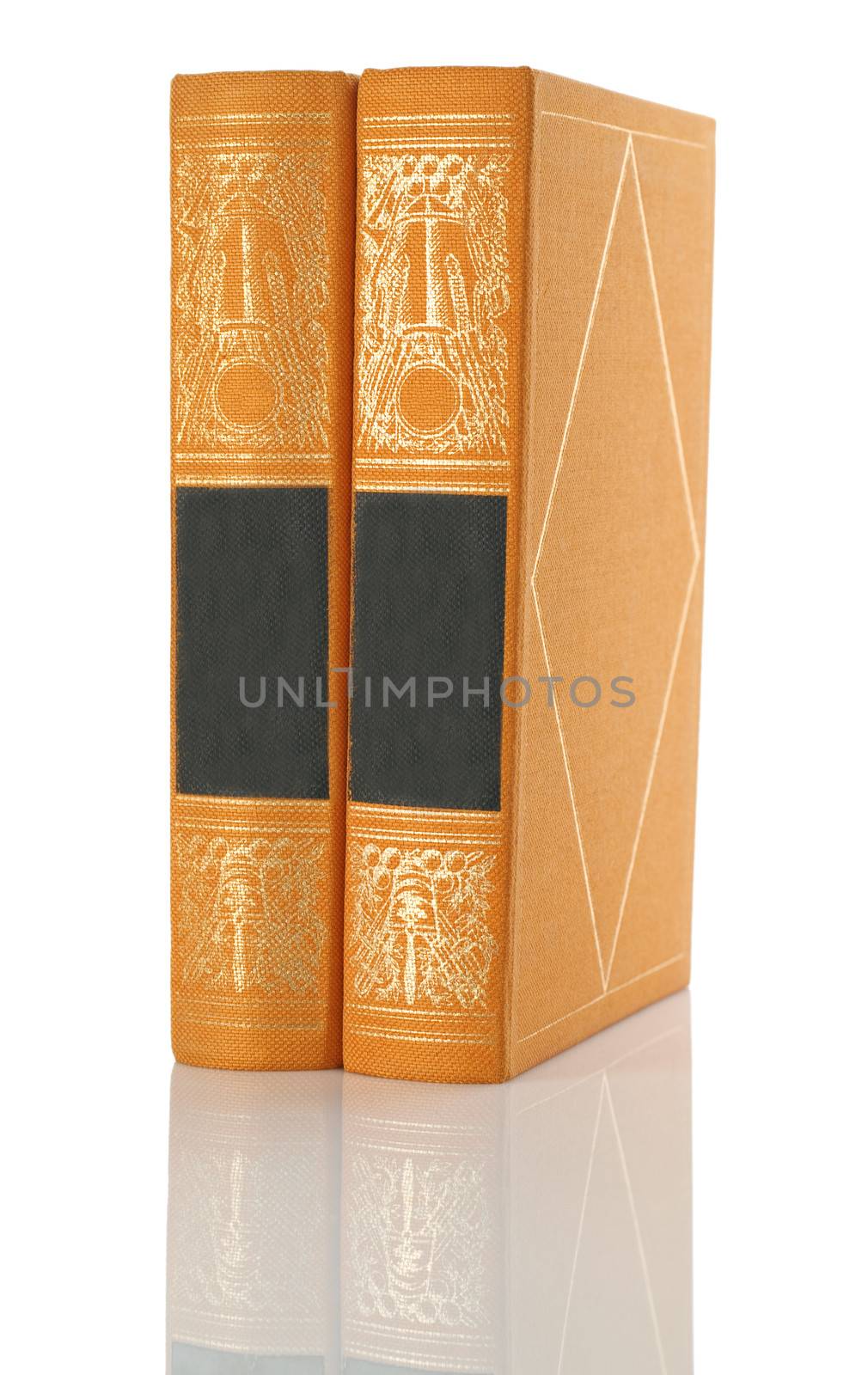 isolated old books