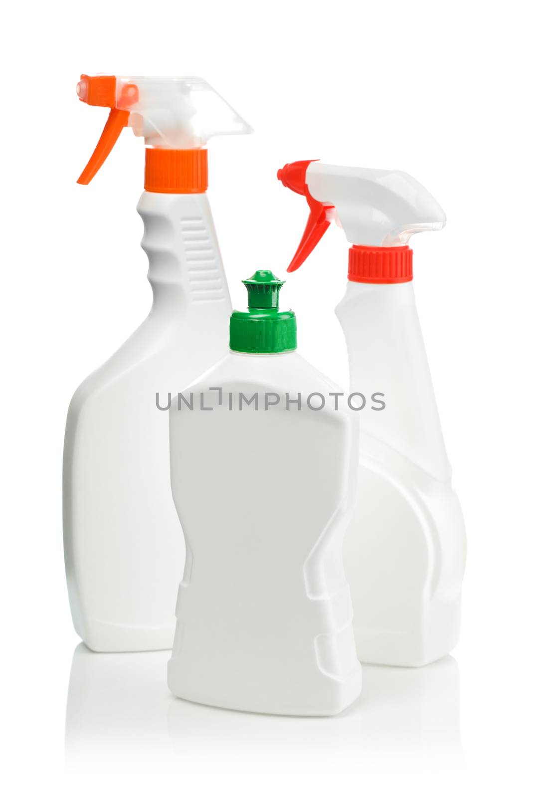 bottle and spray for cleaning