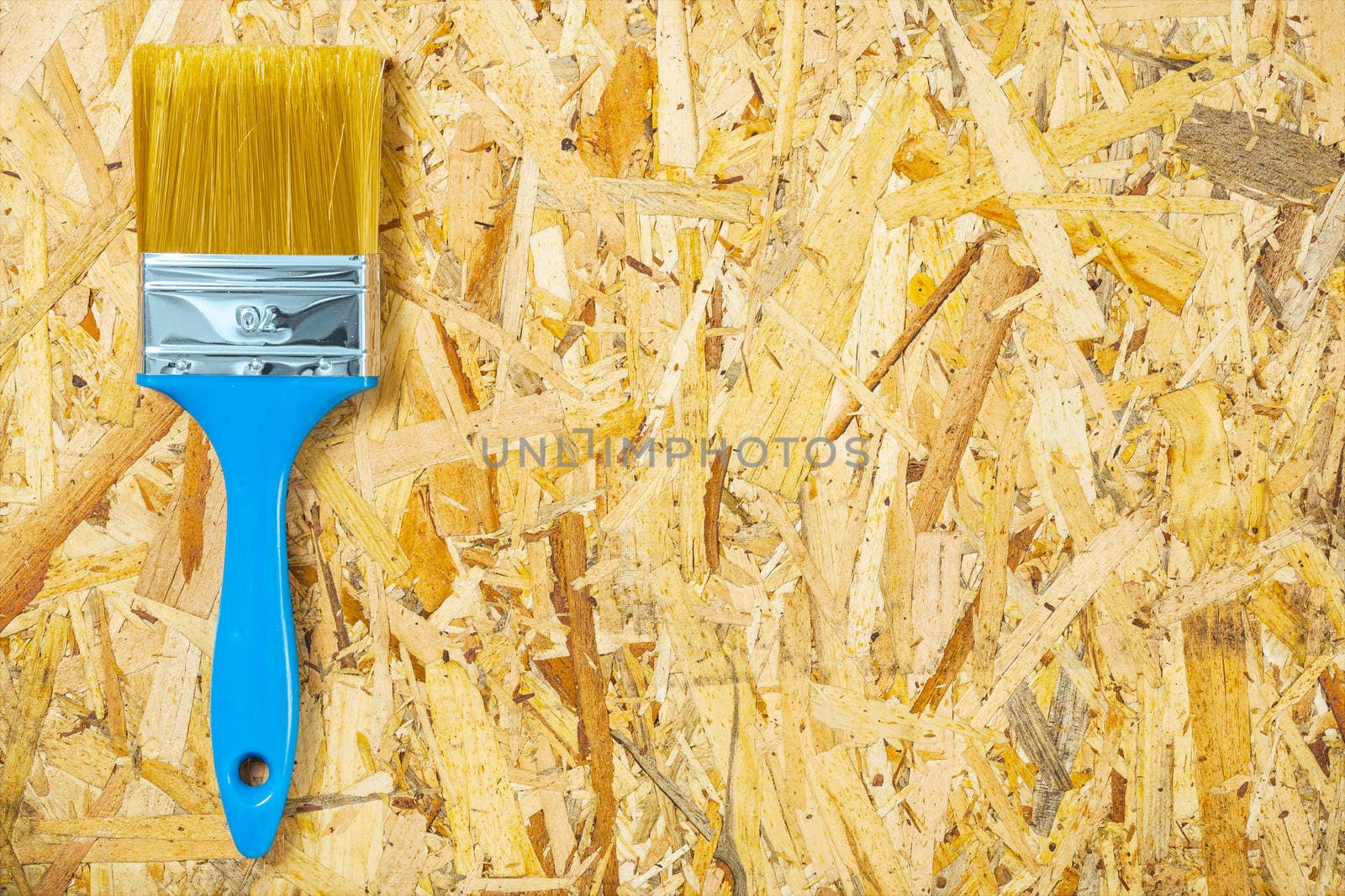 brush on plywood