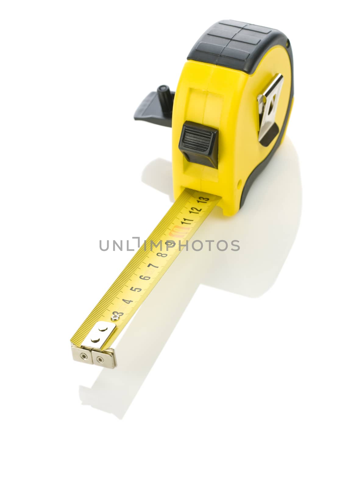 measuring tape isolated