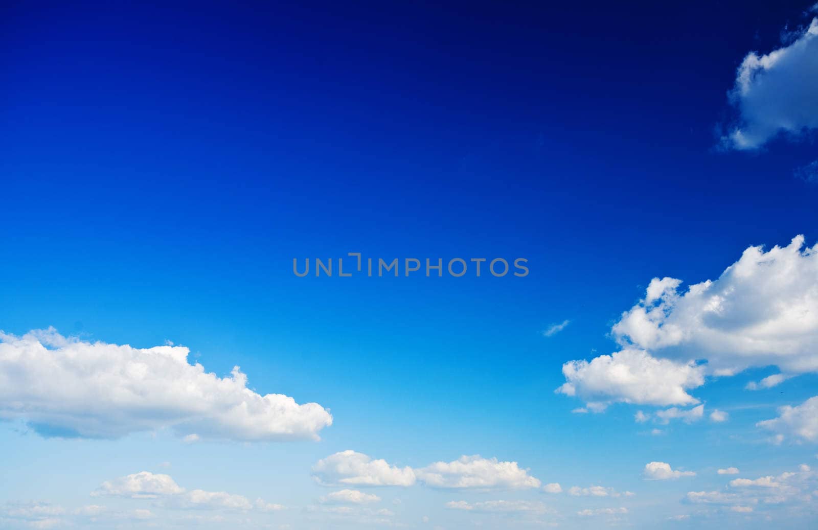 closeup beautiful cloudy blue sky