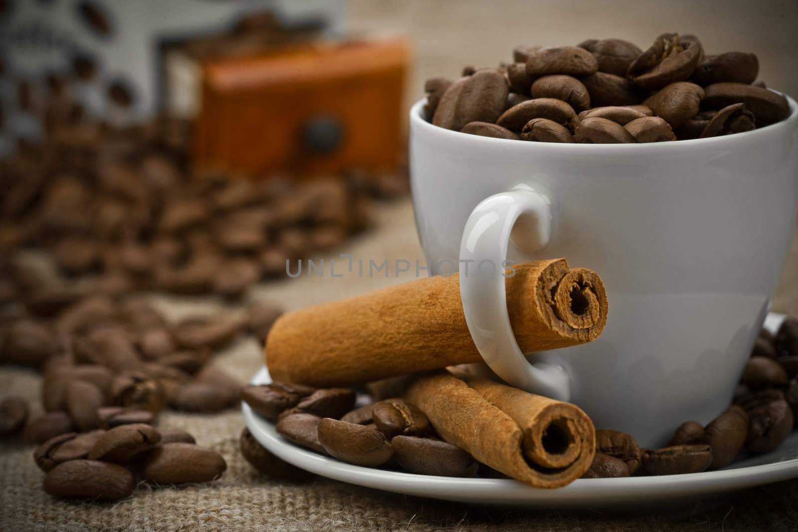 dark coffee composition