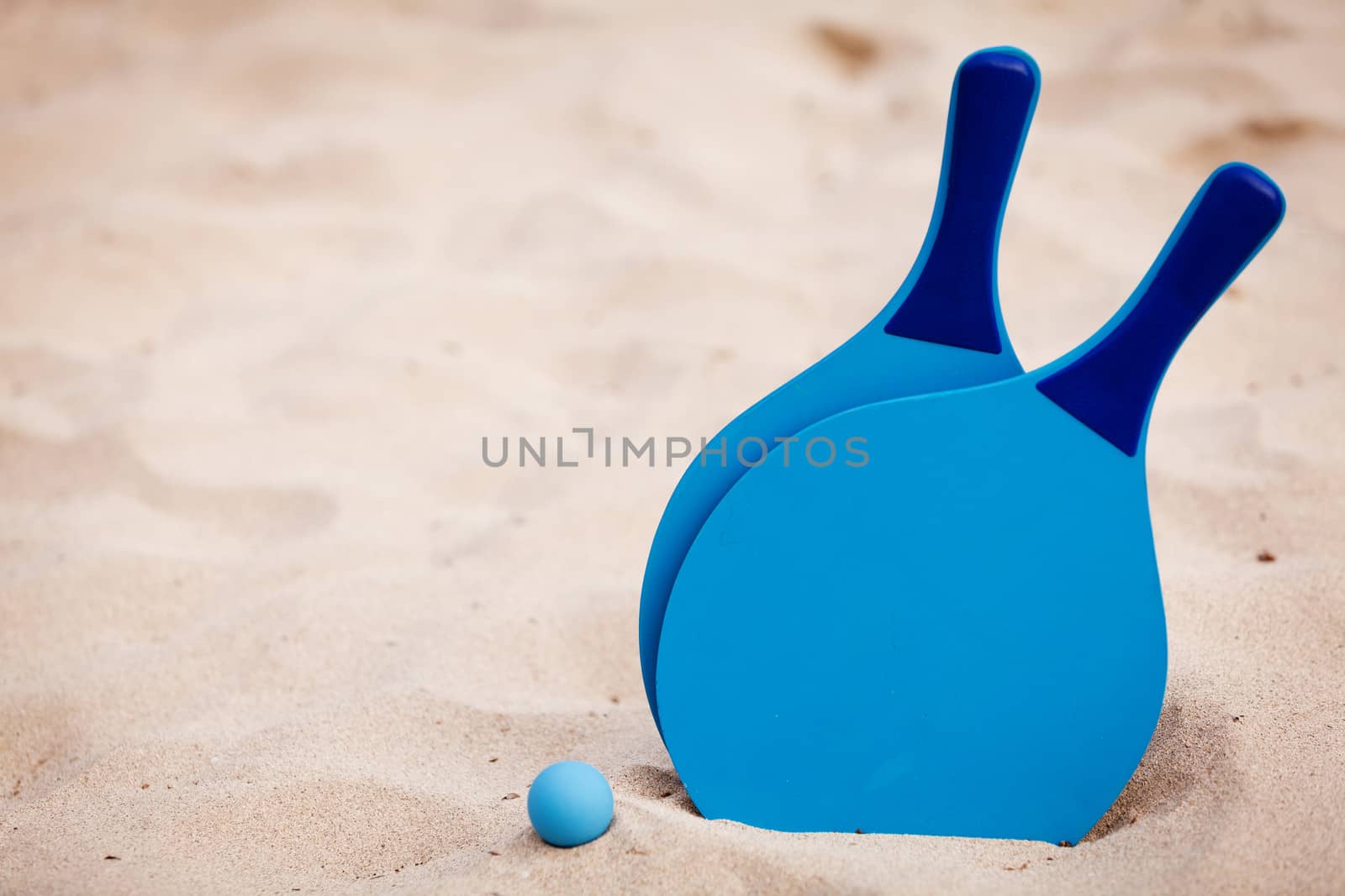 still life beachball in summer in sand on the beach summertime 