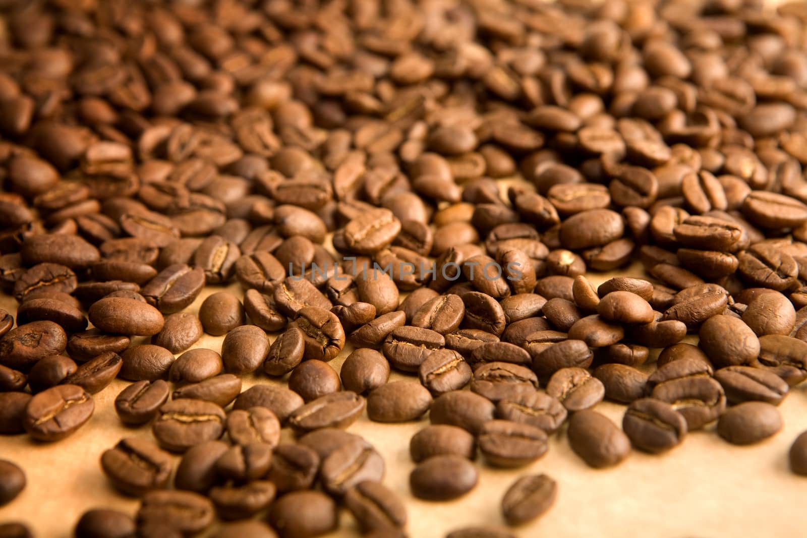 background of coffe grains