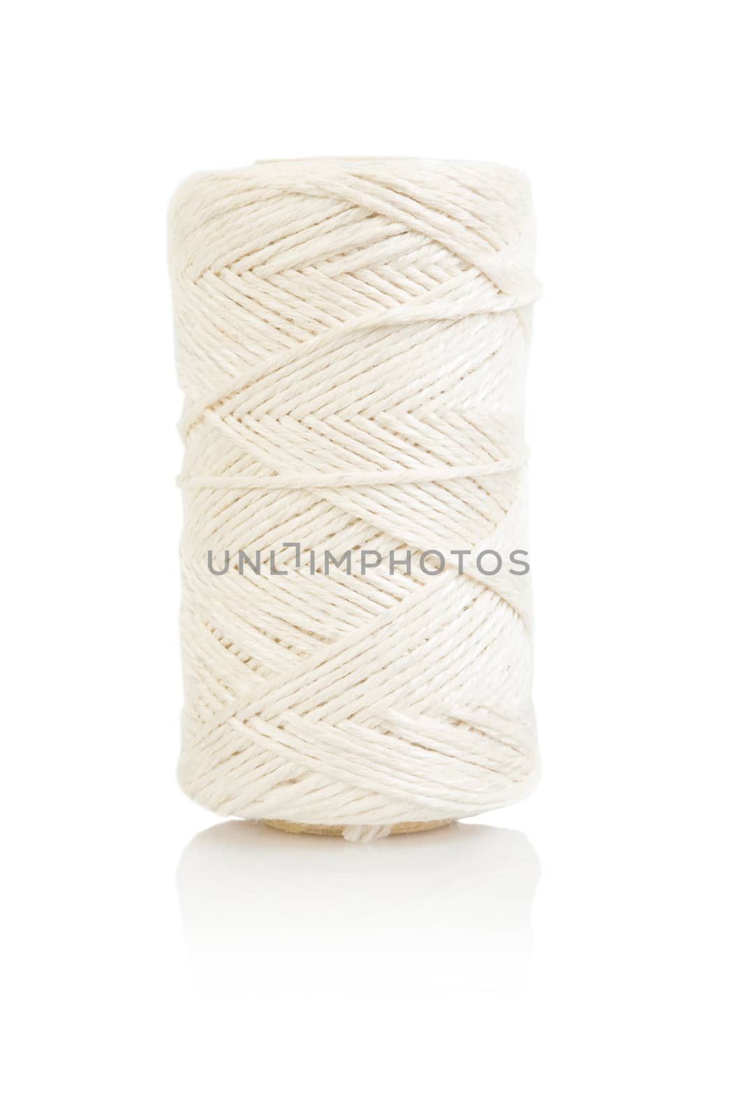 roll of white string