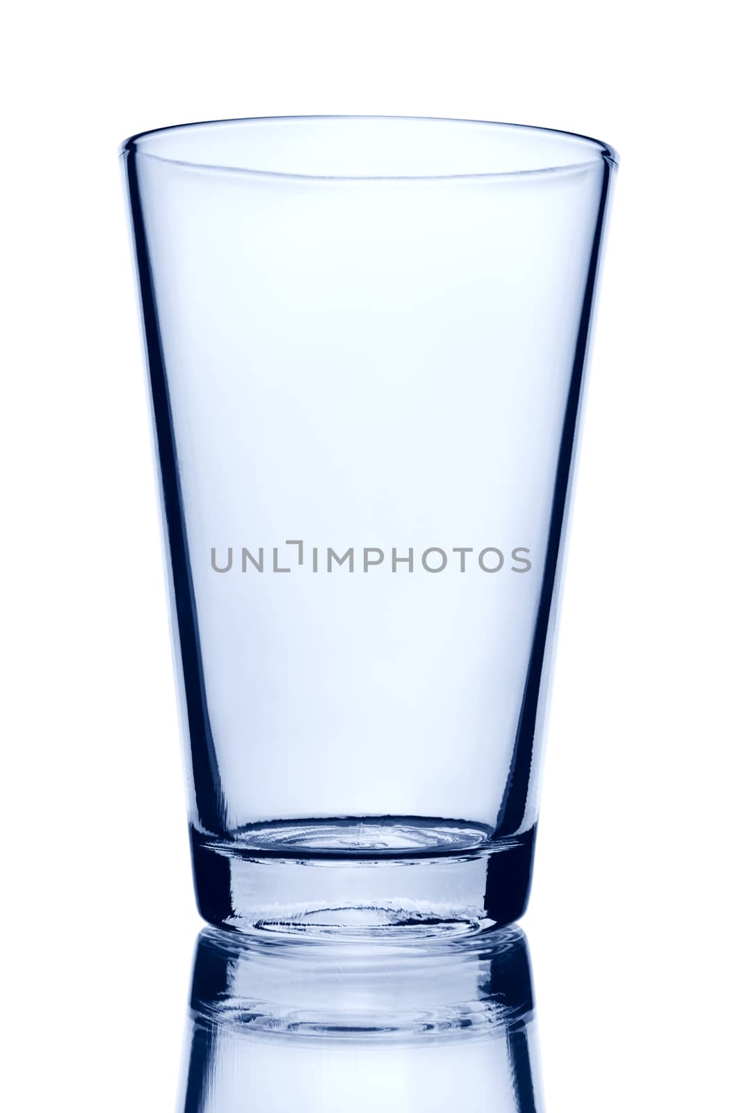 single glass isolated