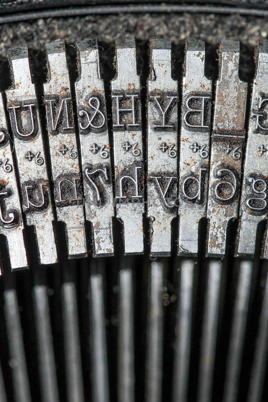 Typewriter detail
