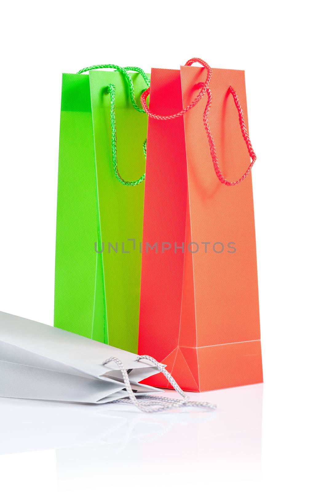 paper bags isolated