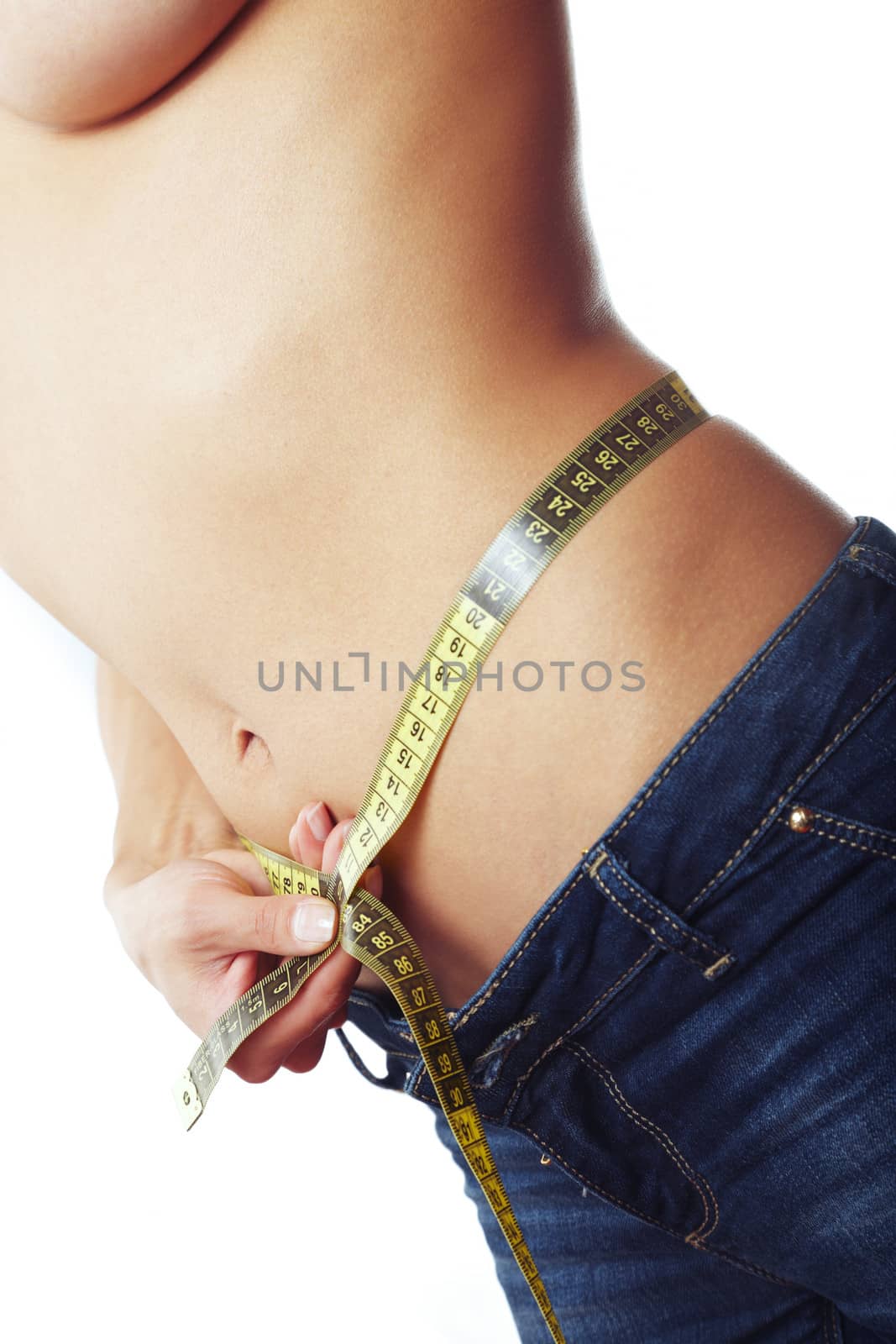 Measurement of belly by Novic