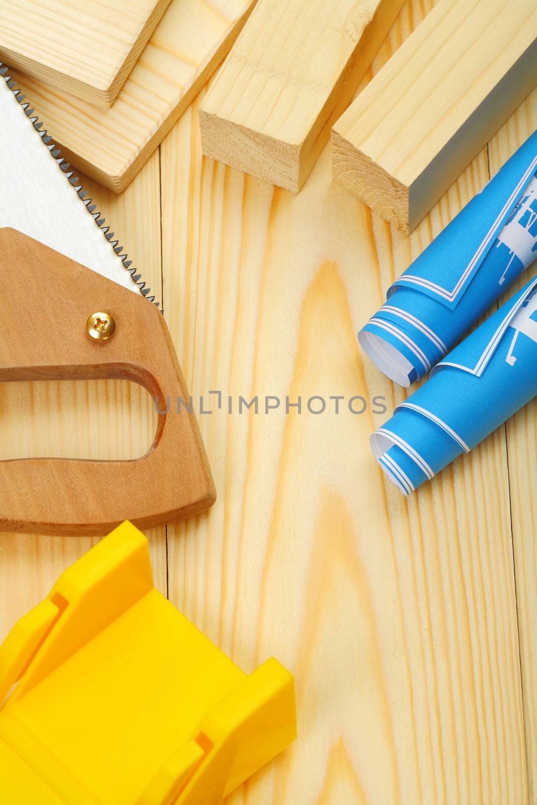 saw blueprints timber