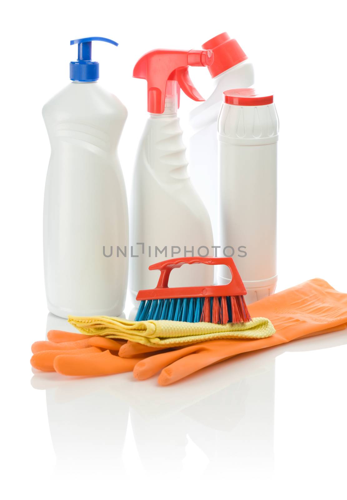 set for cleaning