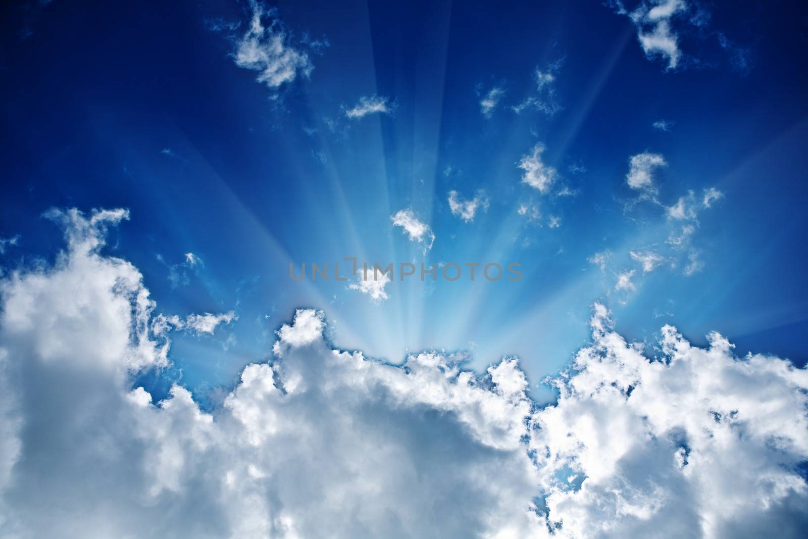sunbeam in the cloud