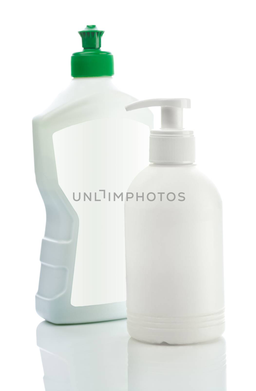 two white cleanline bottle