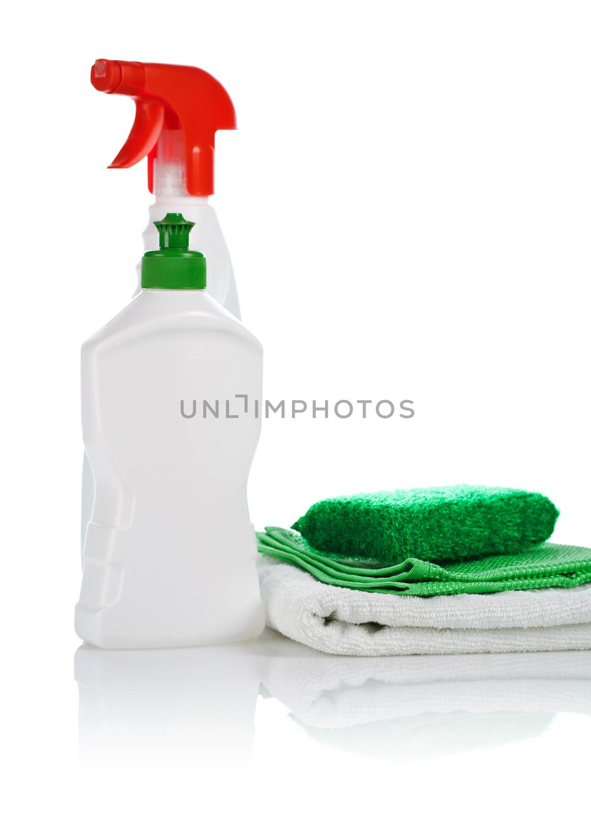 bottles and napkins