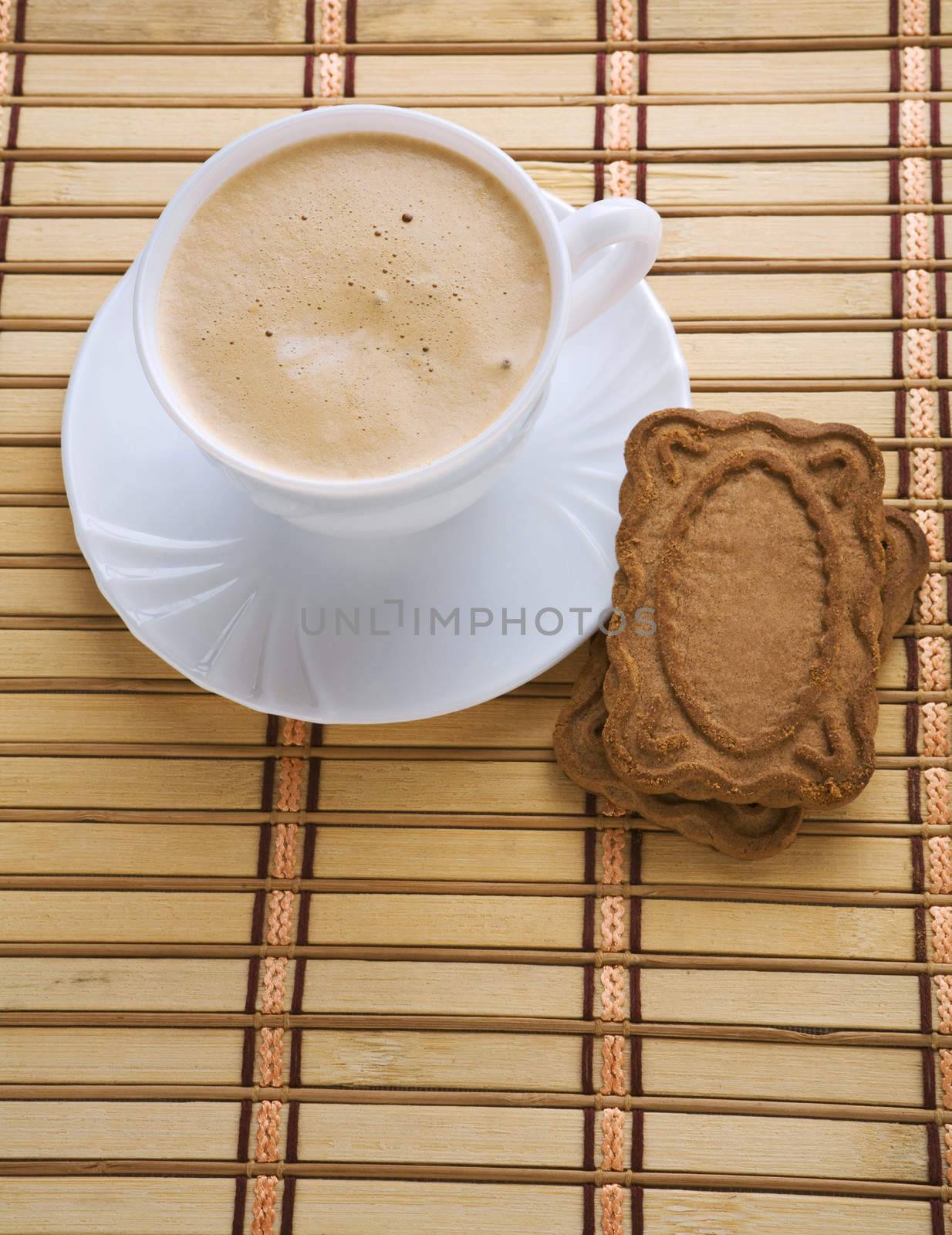 cappuchino and cookie