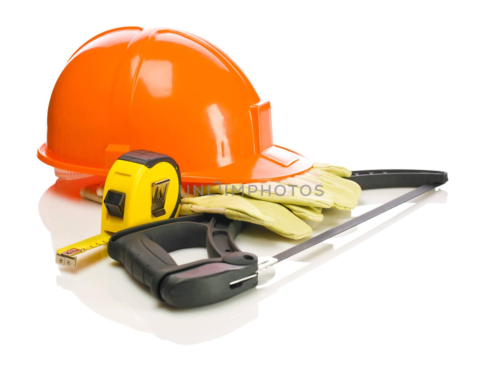 collection of building tools