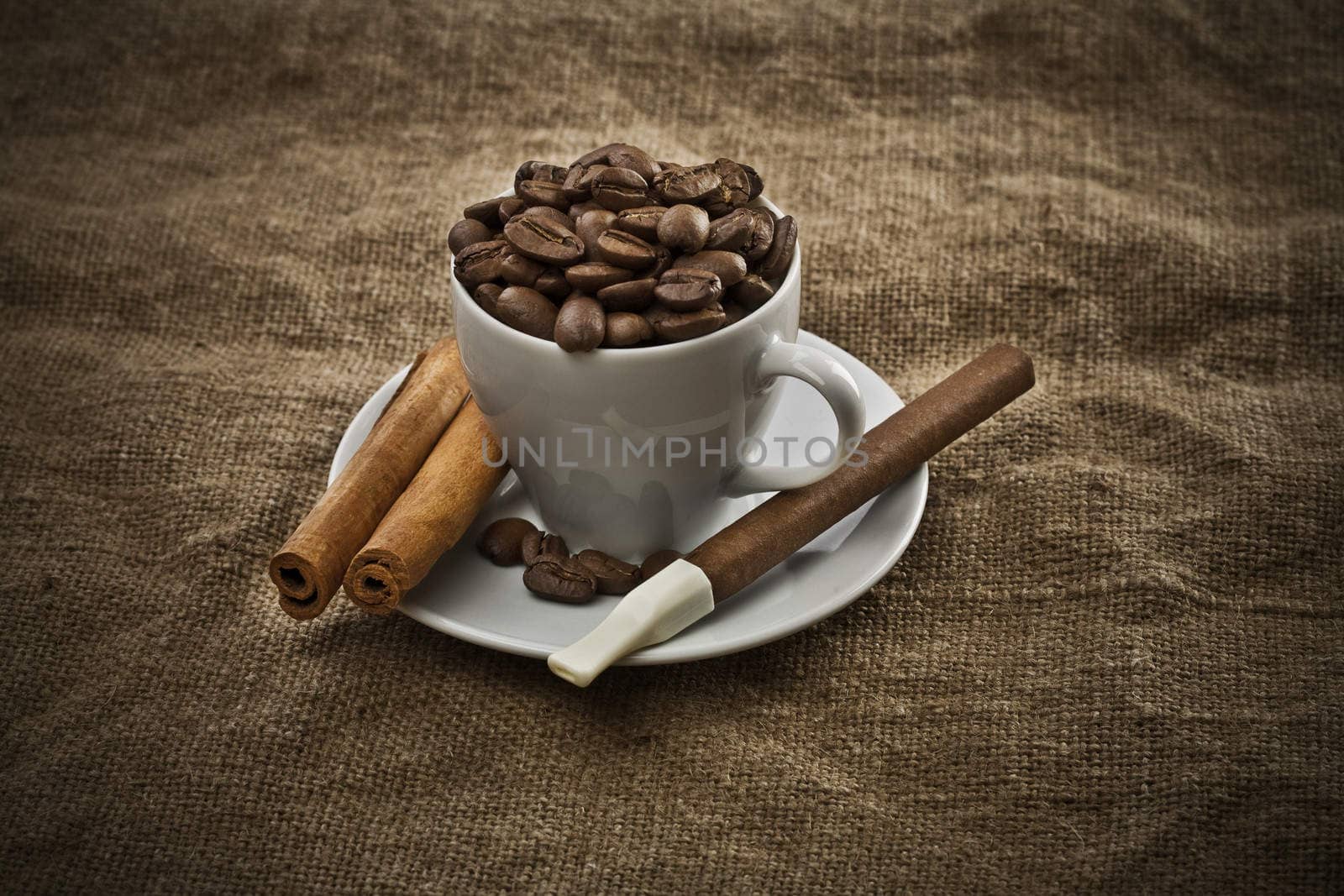 dark coffee composition