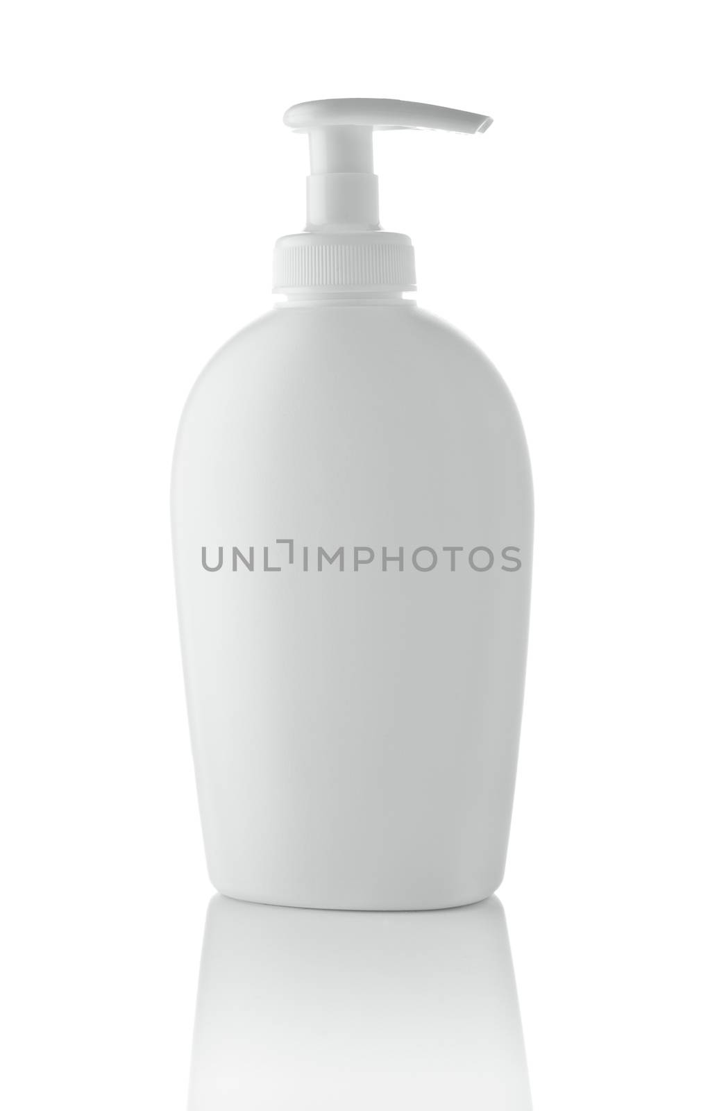 white spray bottle