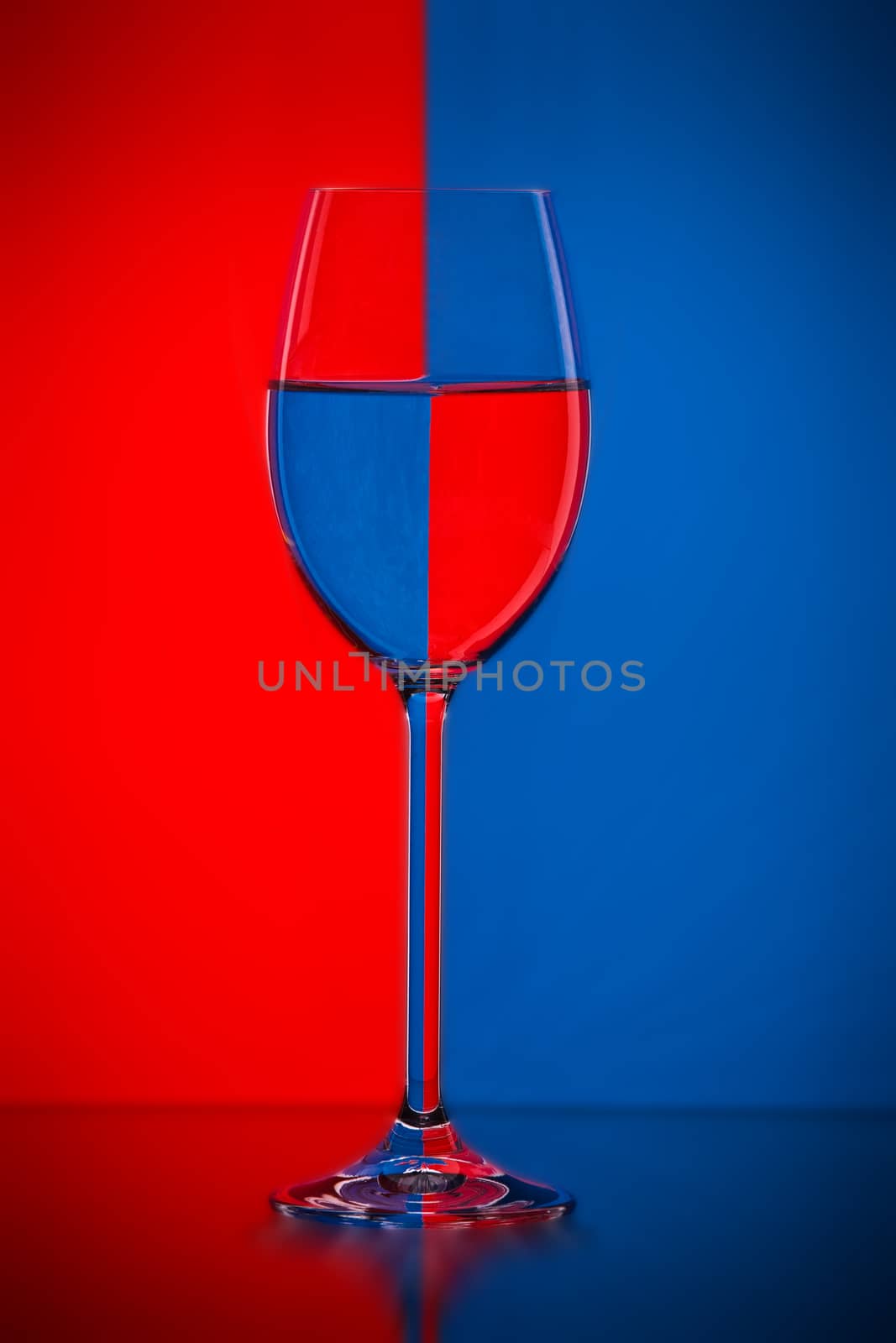 wineglass colored