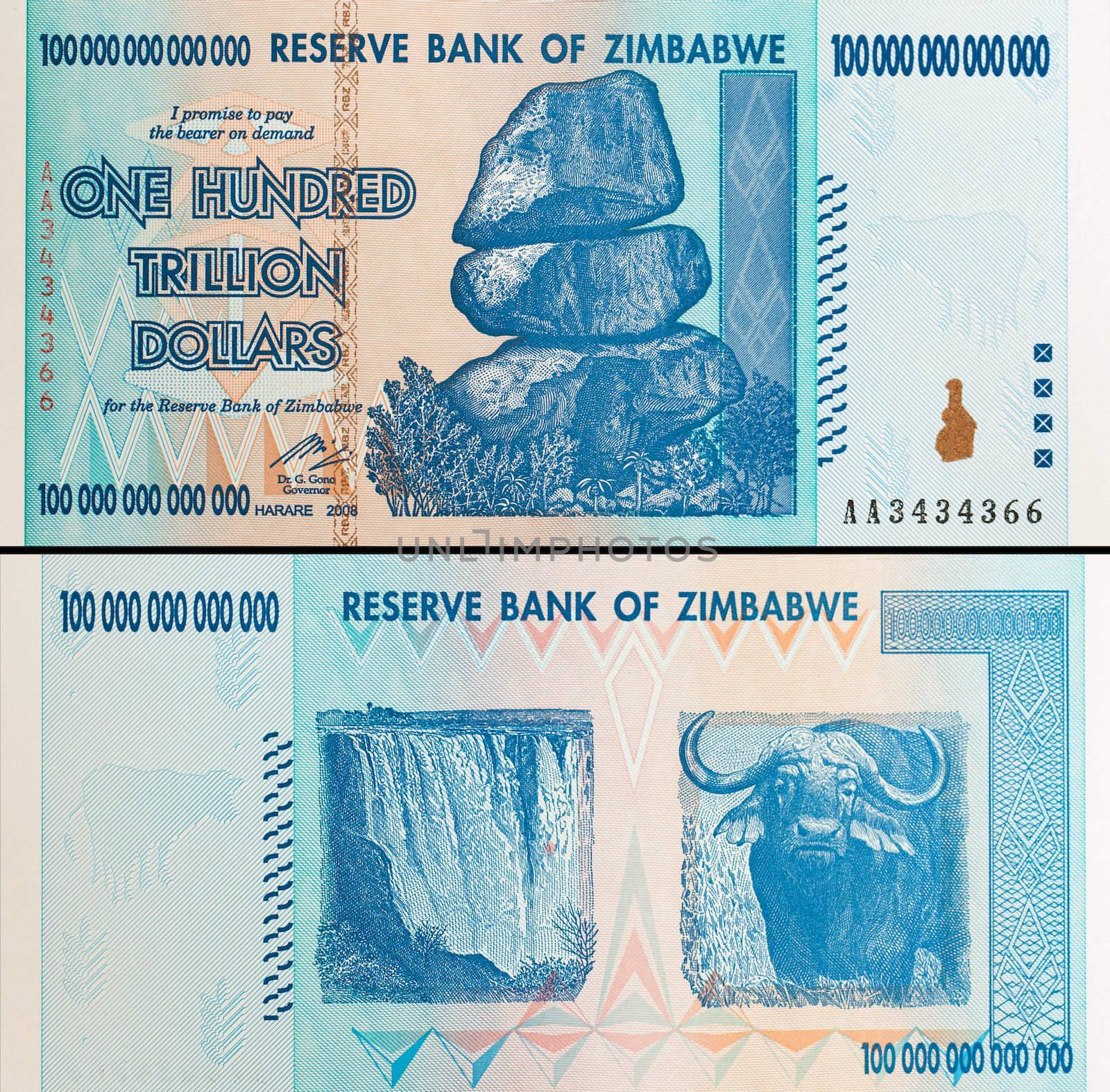 One hundred trillion nill or note by Jaykayl