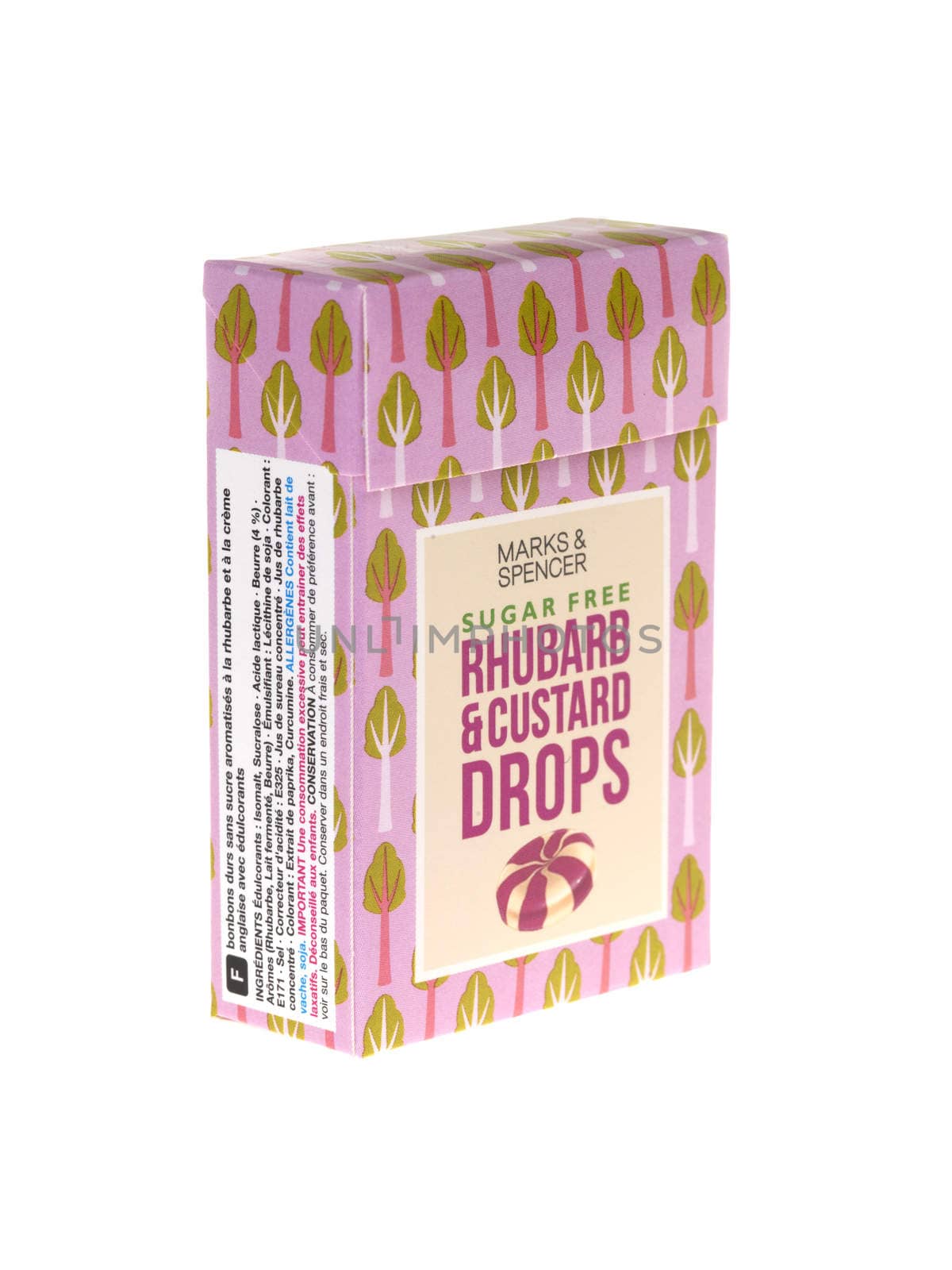 Rhubarb and Custard Drops