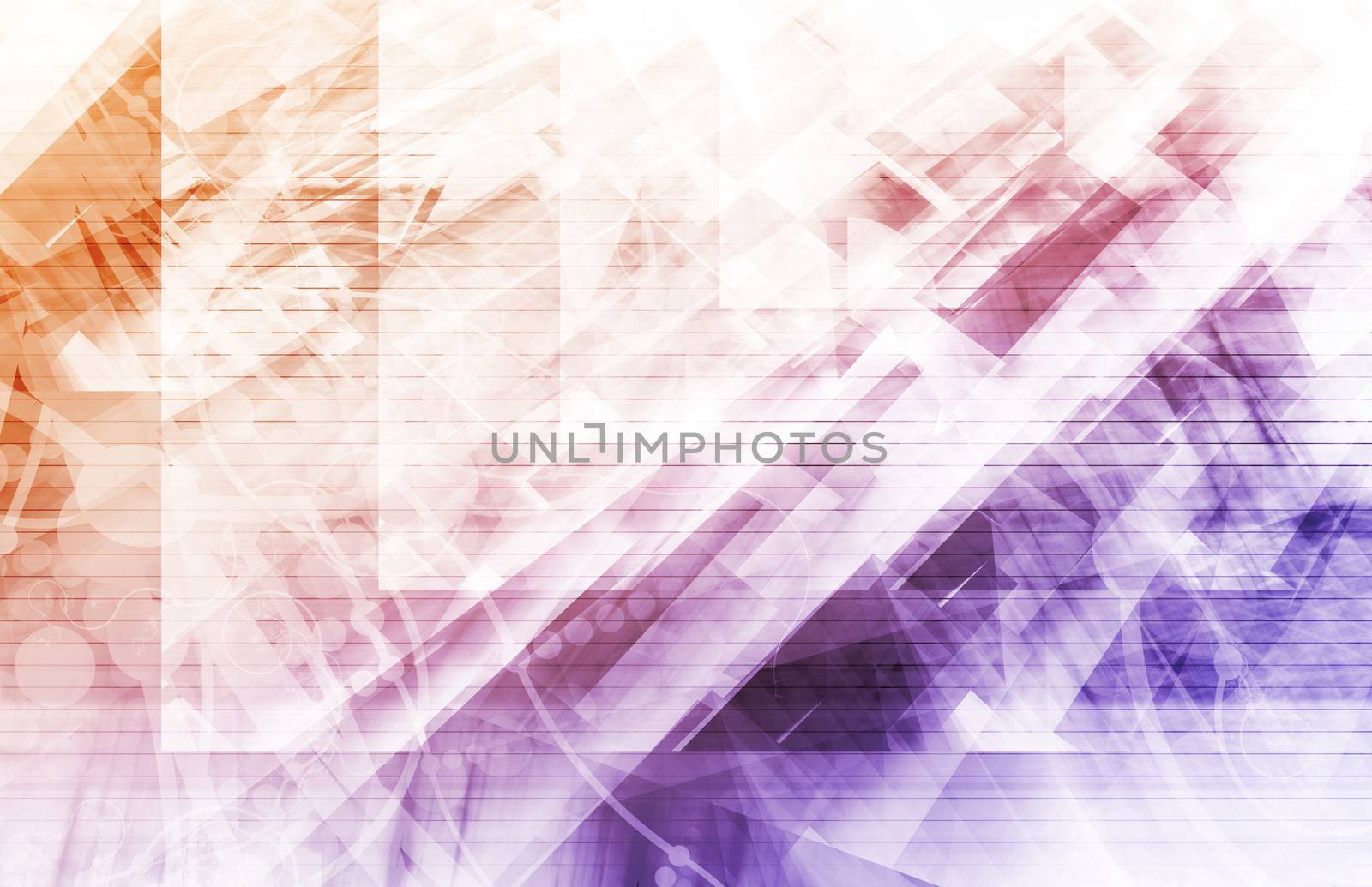 Colorful Squares Background with a Edit Blocks