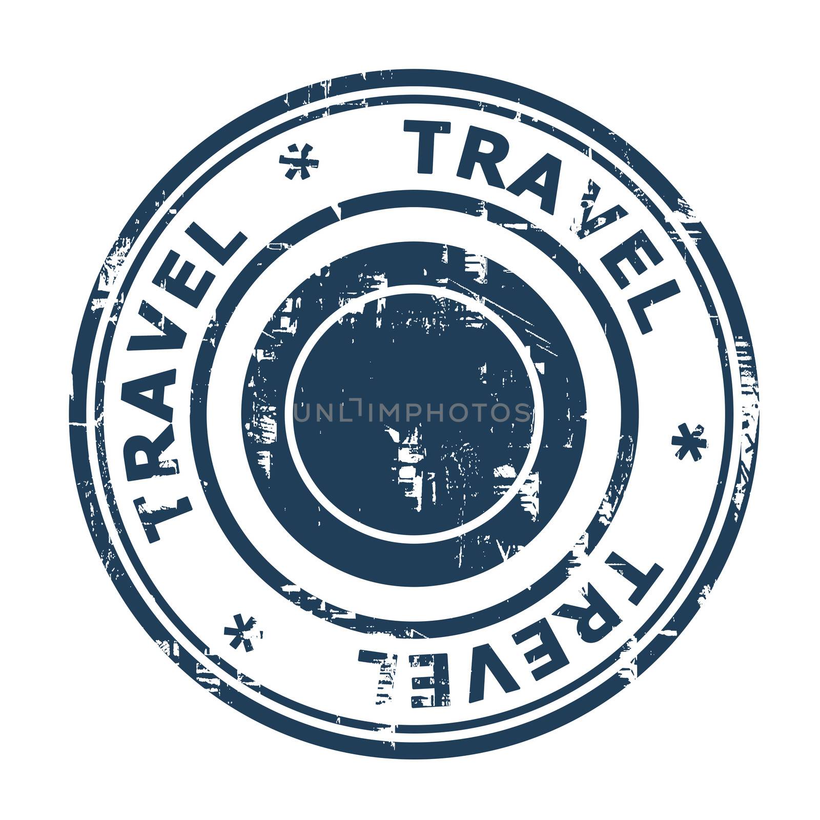 Travel concept stamp by speedfighter