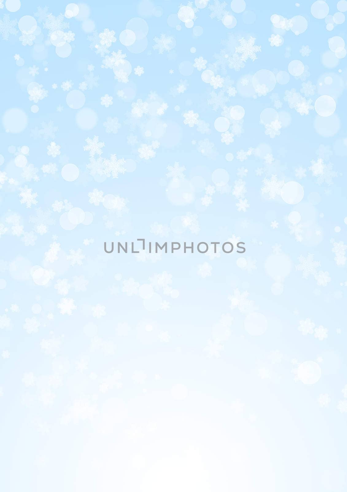 Christmas background of blue color  by frenta