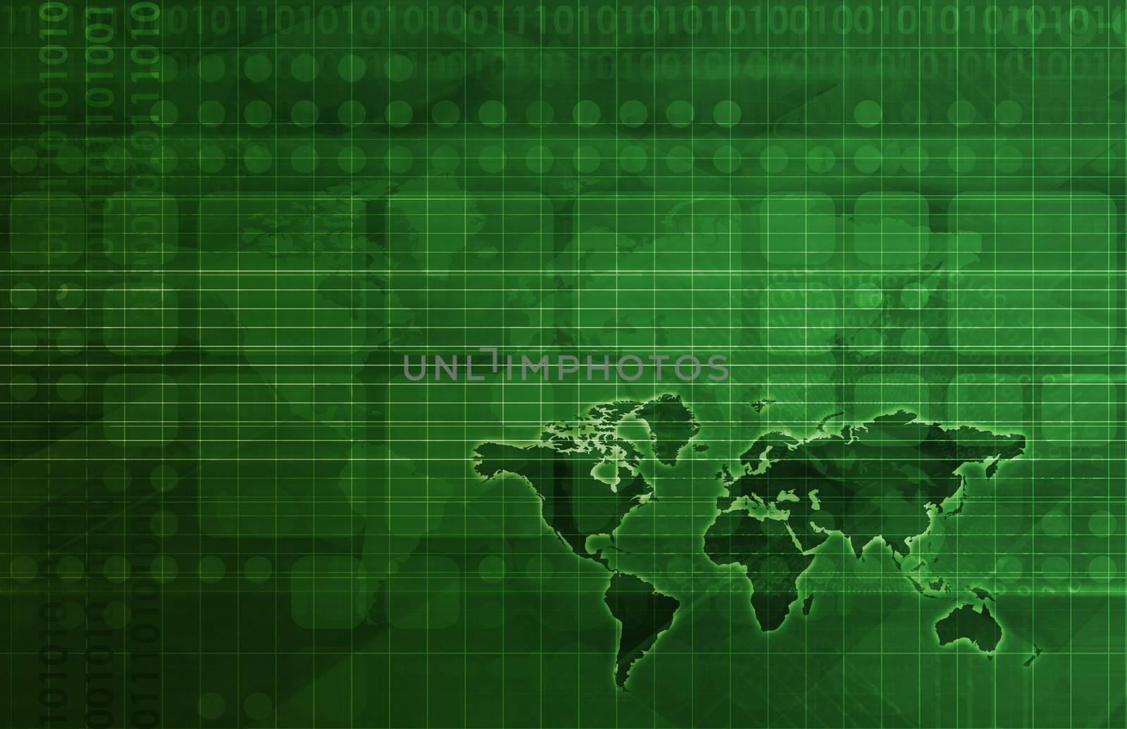 Technology Background Digital Energy as a Art