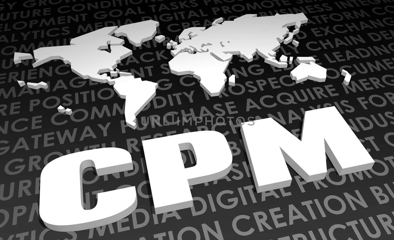 CPM Industry Global Standard on 3D Map
