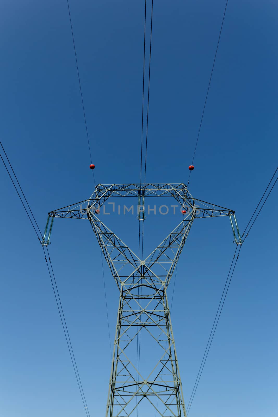 Detail of electricity pylon by NagyDodo