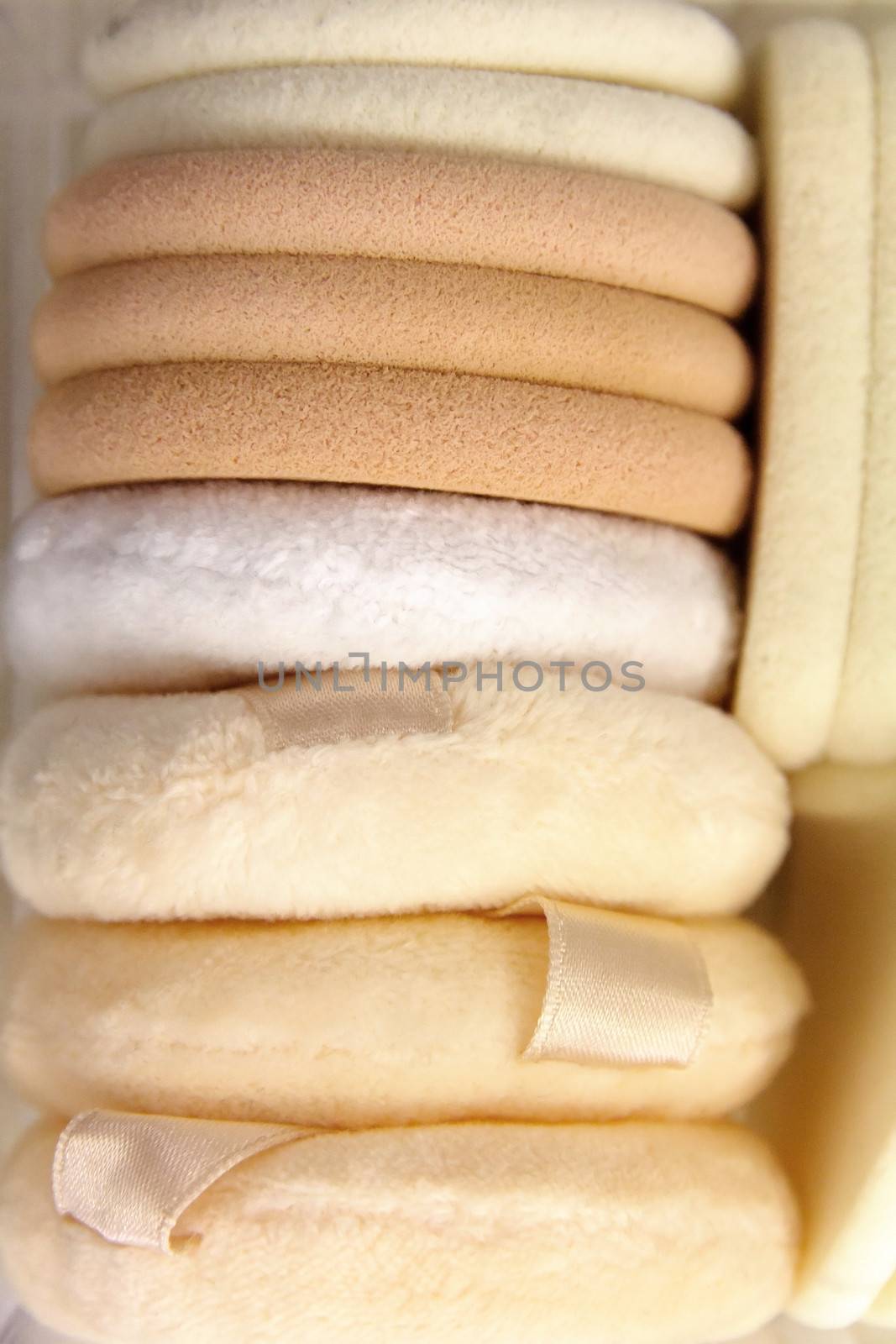 cosmetic sponges background by ponsulak