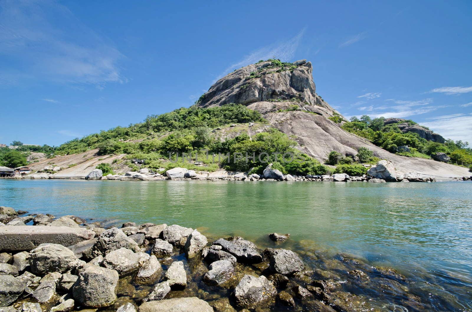 beautiful Hua Hin beach in Thailand