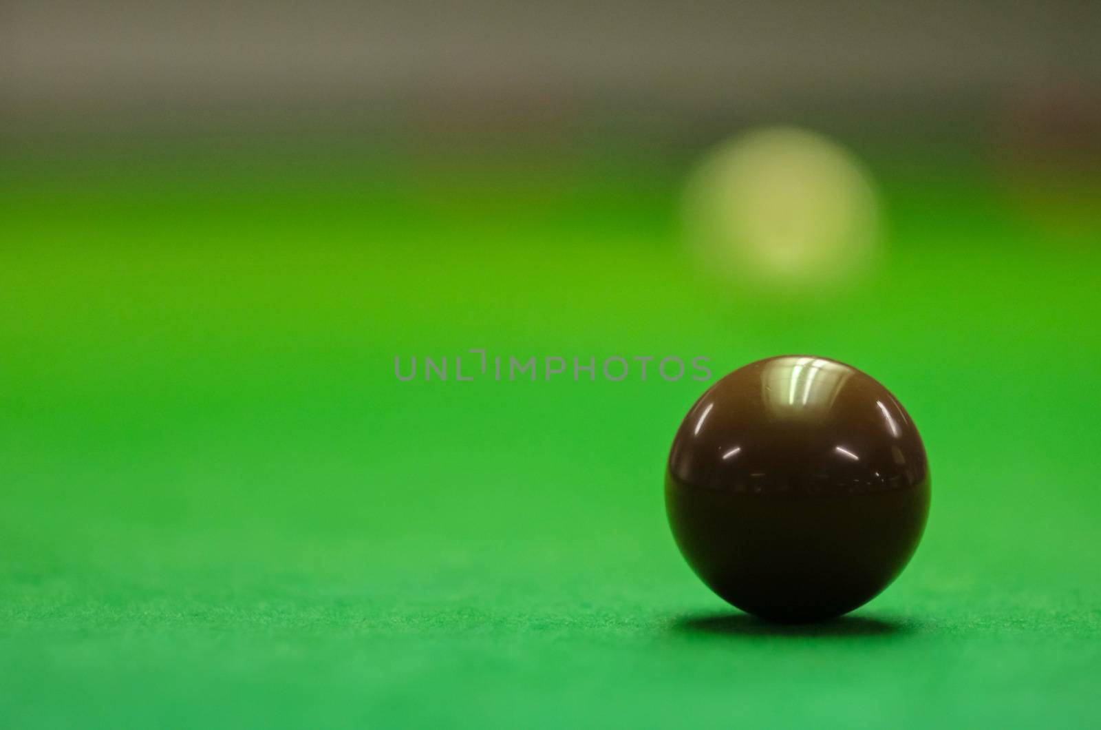 snooker balls on green snooker table