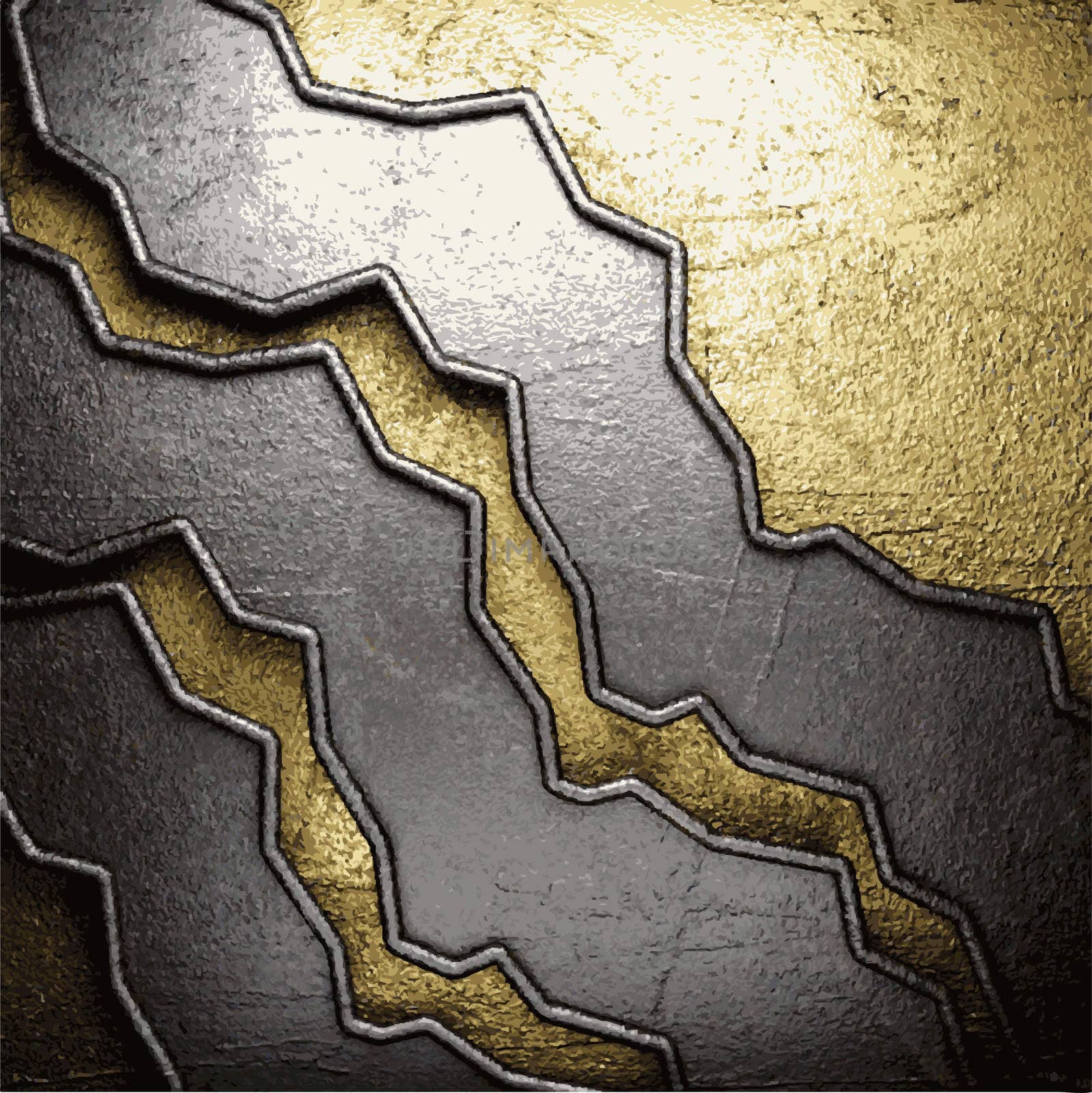 golden and silver background