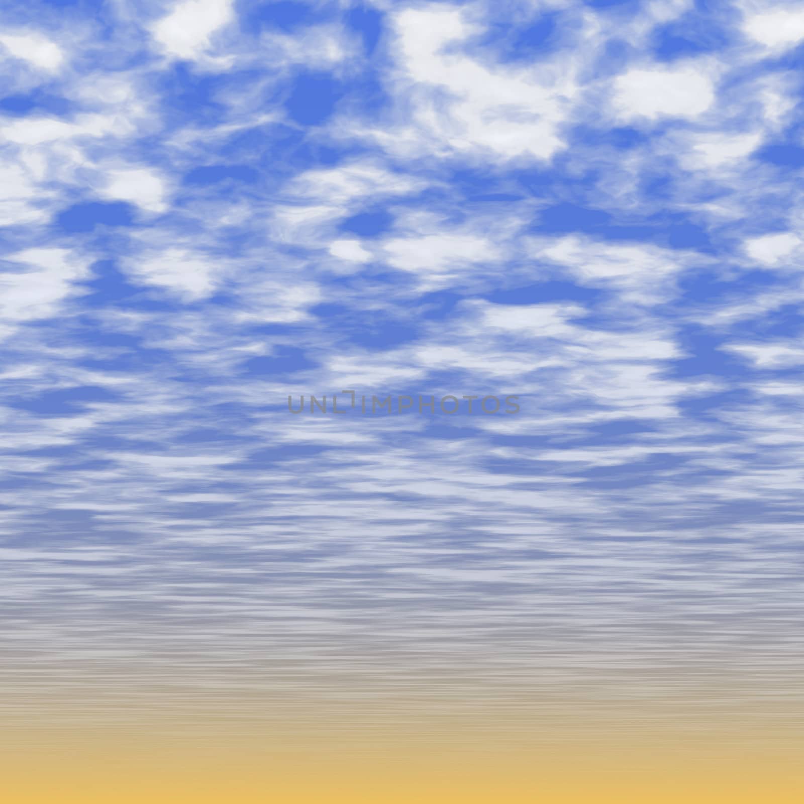 Blank sky surface with small clouds by sfinks
