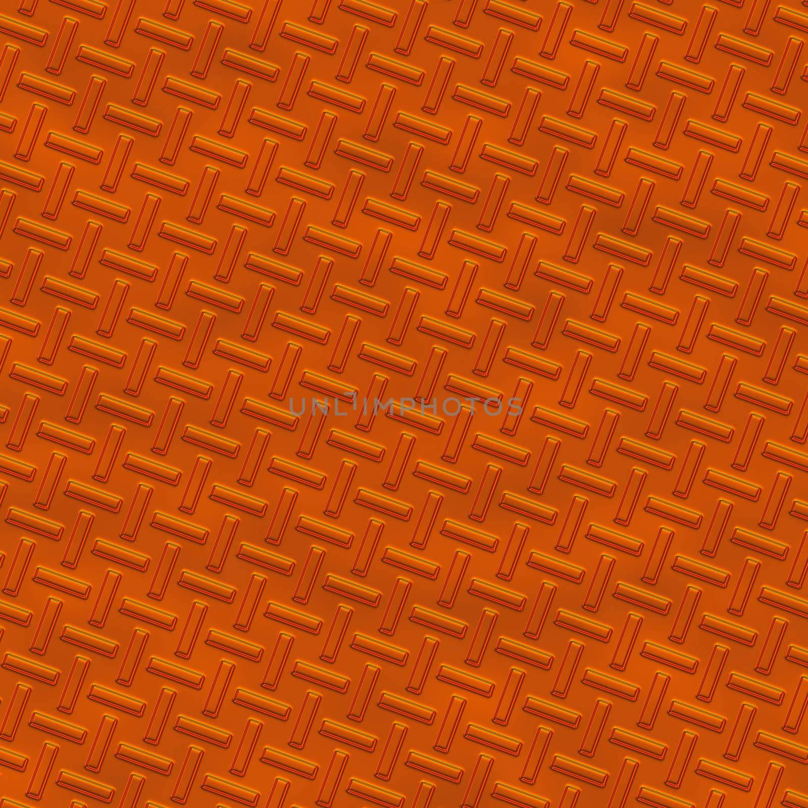 Orange Metal diamond plate by sfinks