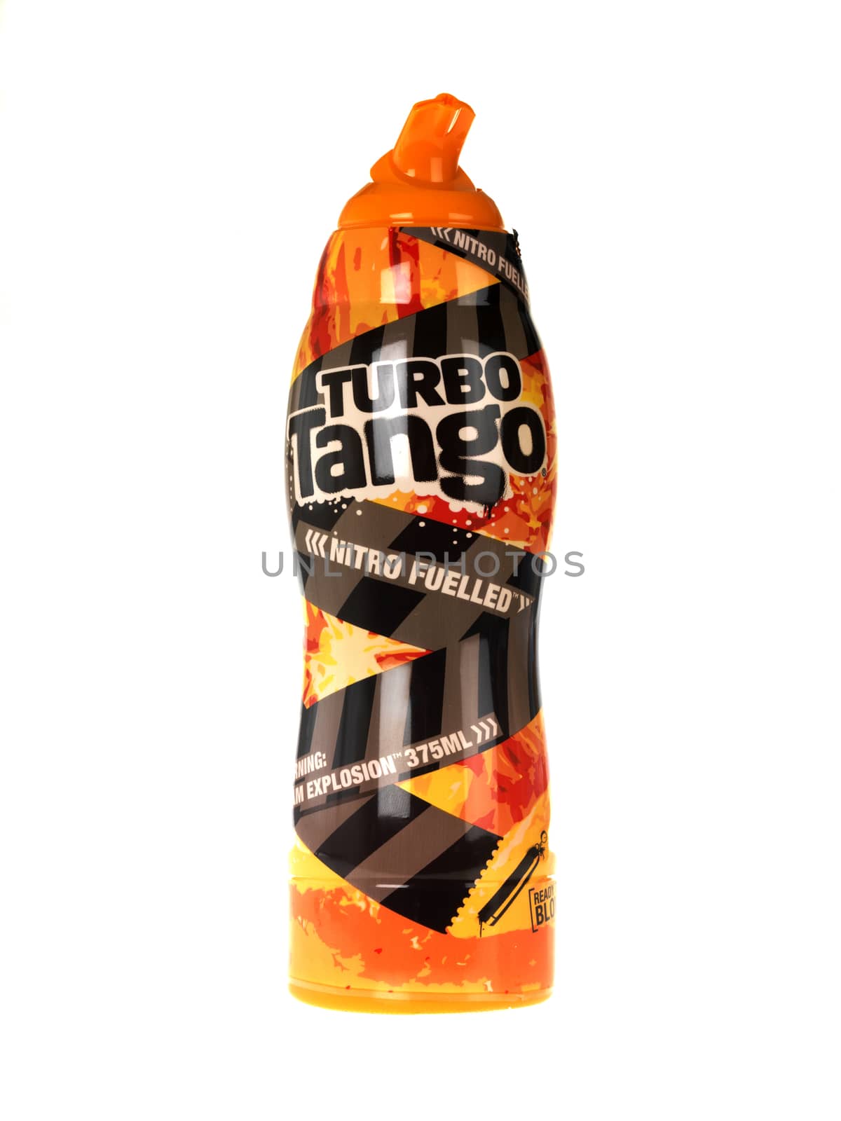 Bottle of Turbo Tango Drink
