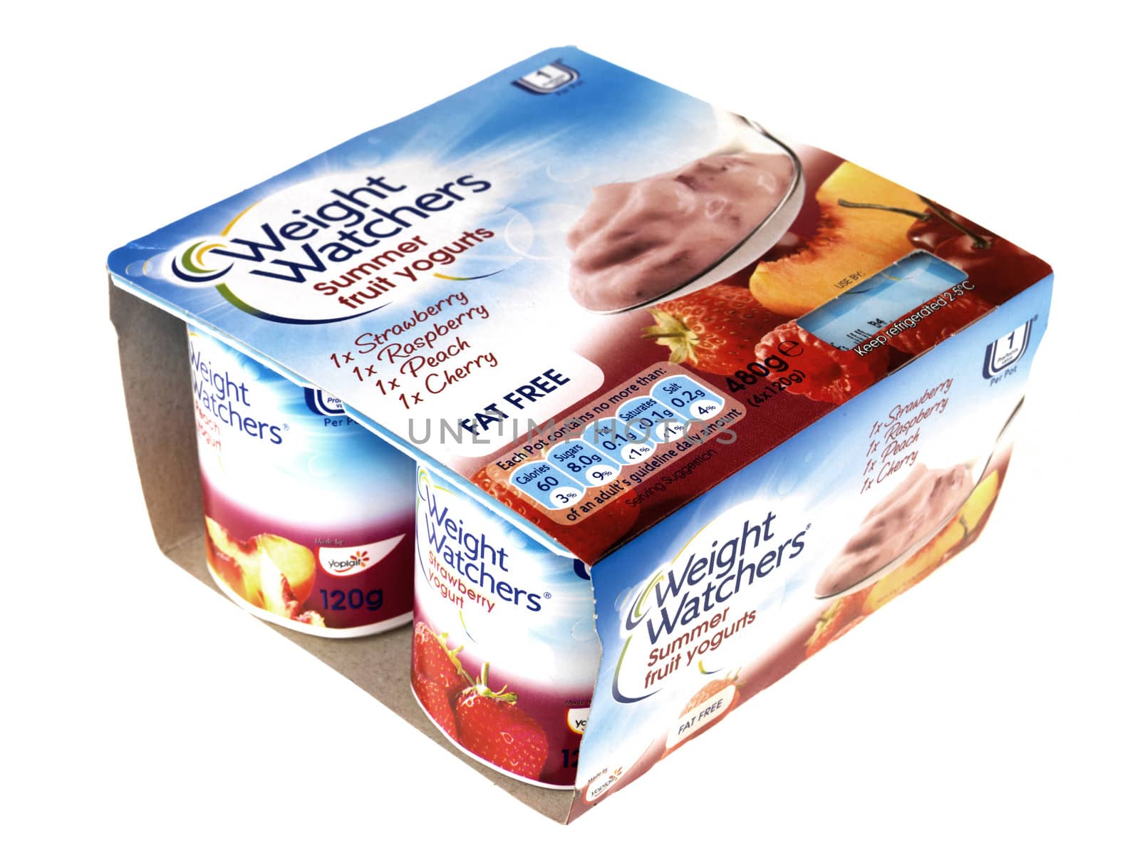 Weight Watchers Summer Fruit Yogurts