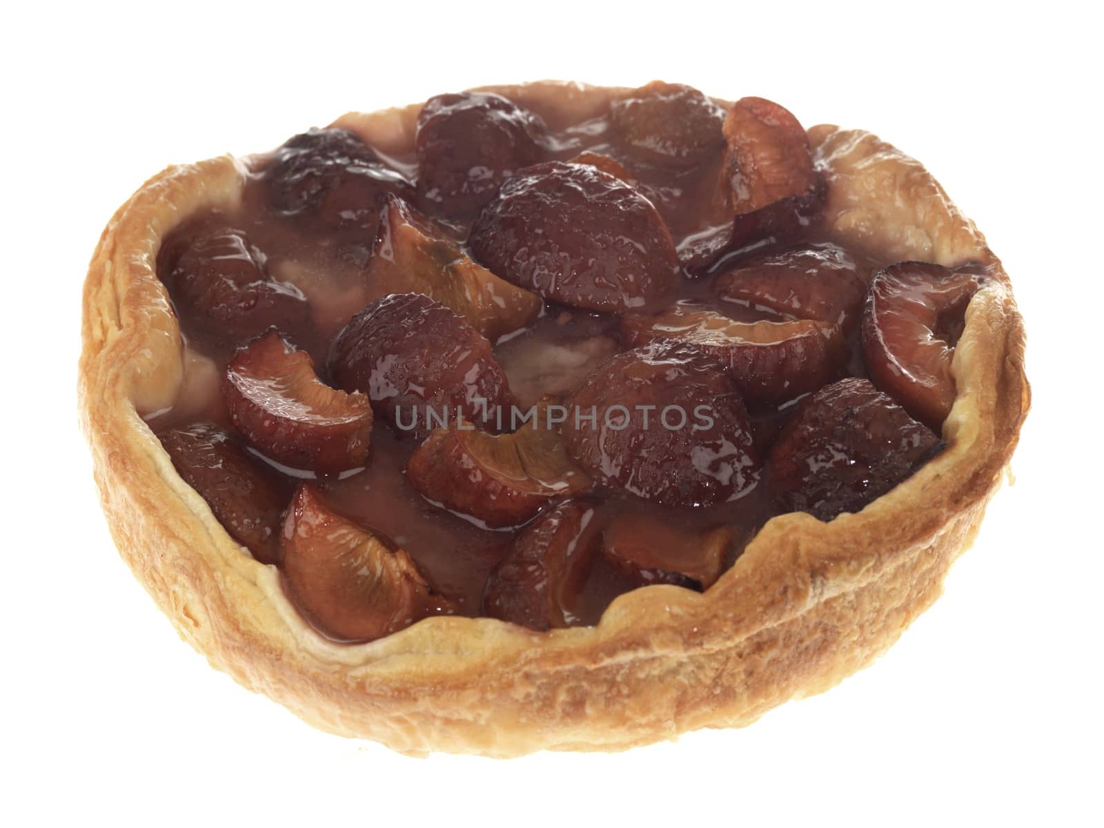 Danish Pastry Plum Tart by Whiteboxmedia