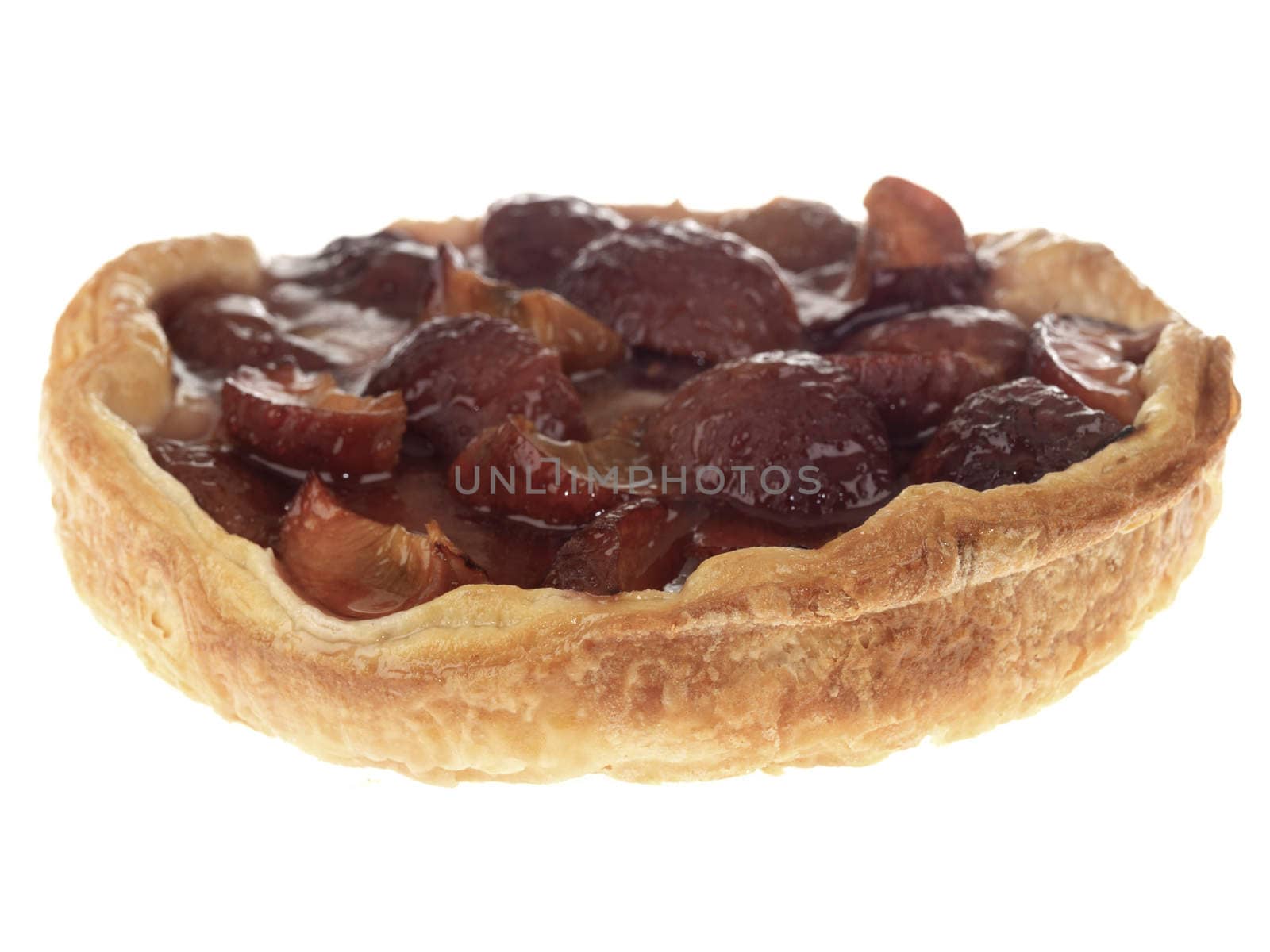 Danish Pastry Plum Tart by Whiteboxmedia