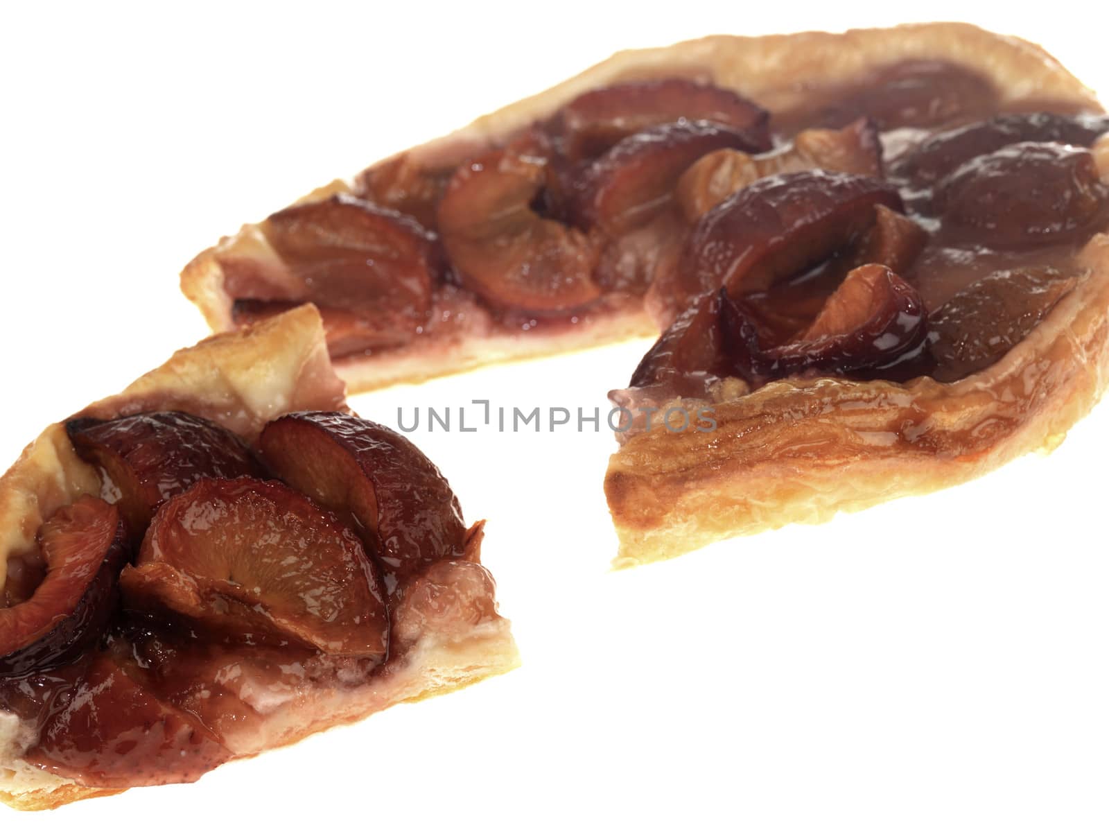 Danish Pastry Plum Tart