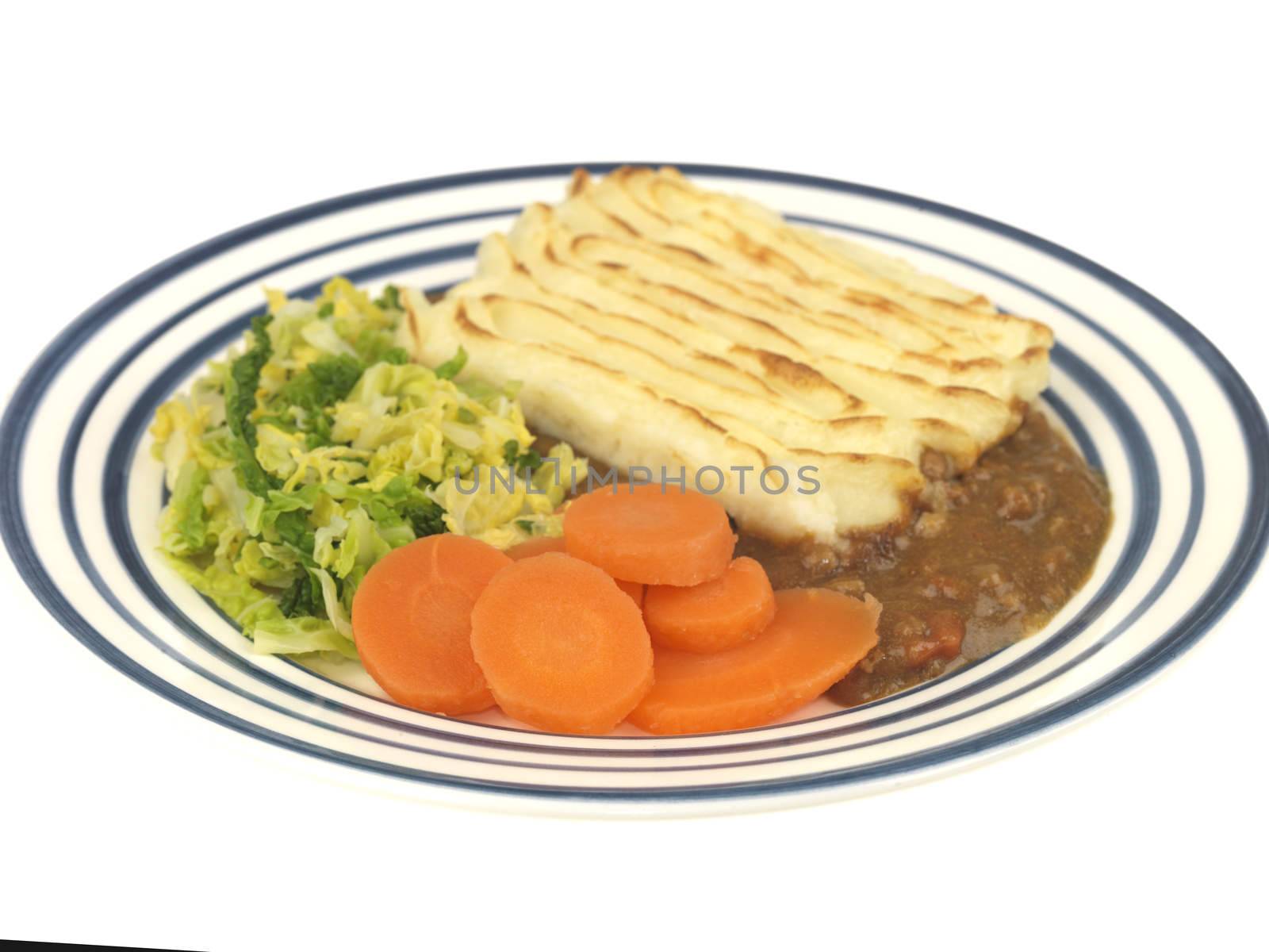 Shepherds Pie with Vegetables by Whiteboxmedia