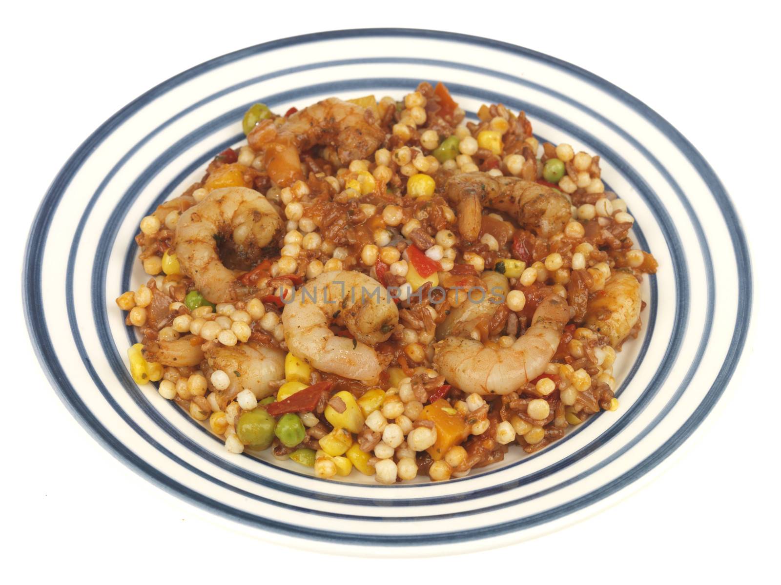 Prawns with Couscous