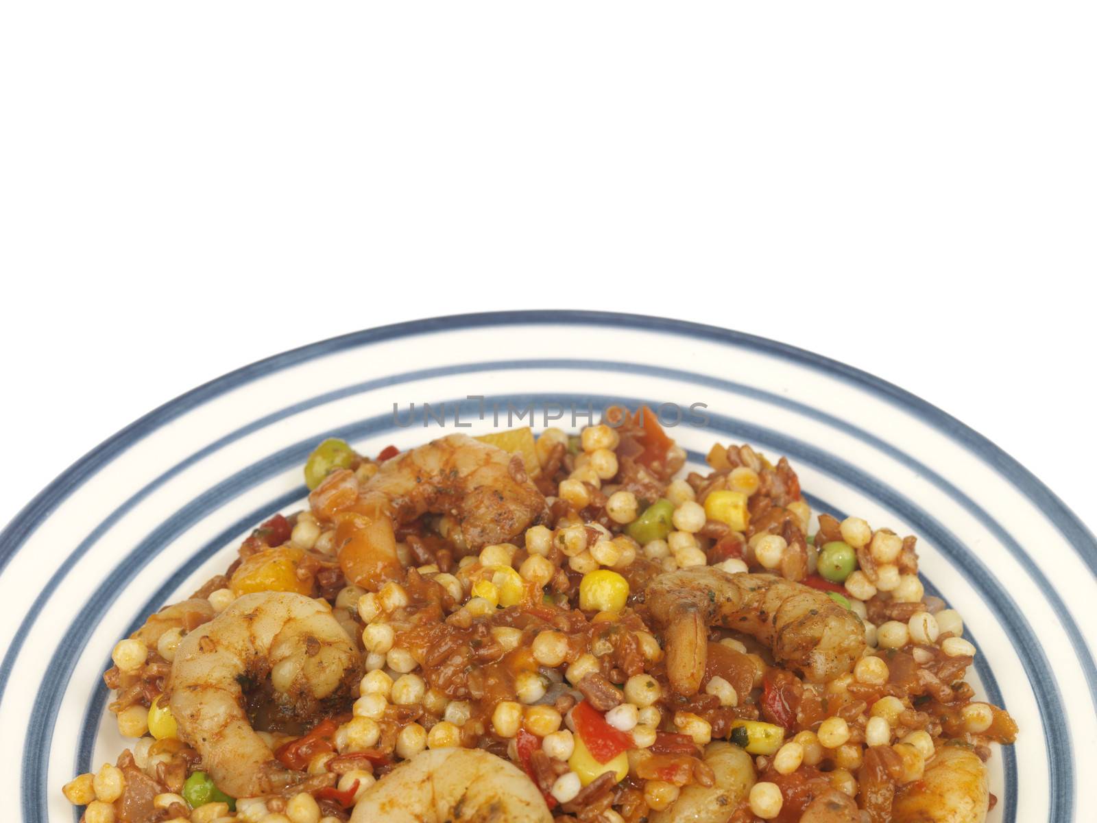 Prawns with Couscous