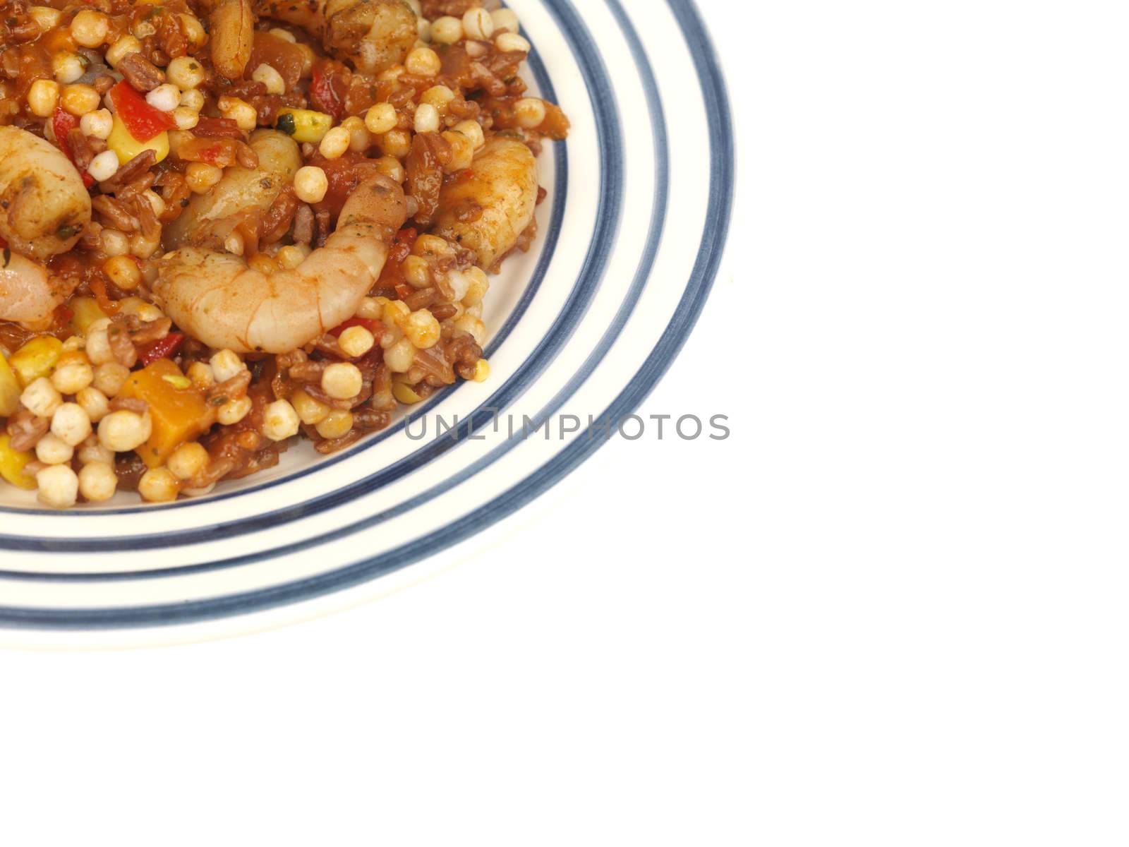 Prawns with Couscous by Whiteboxmedia