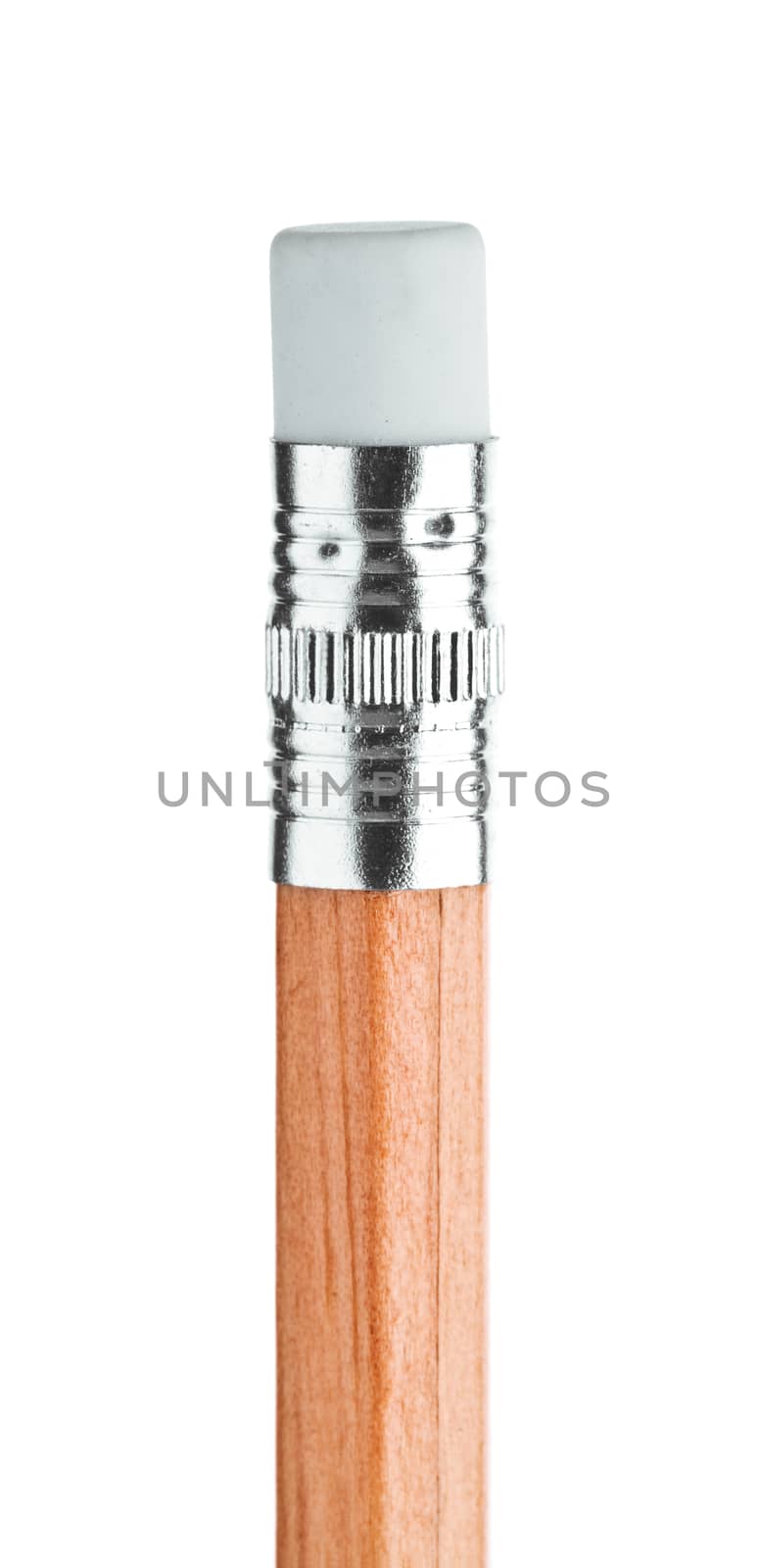 top of pensil isolated