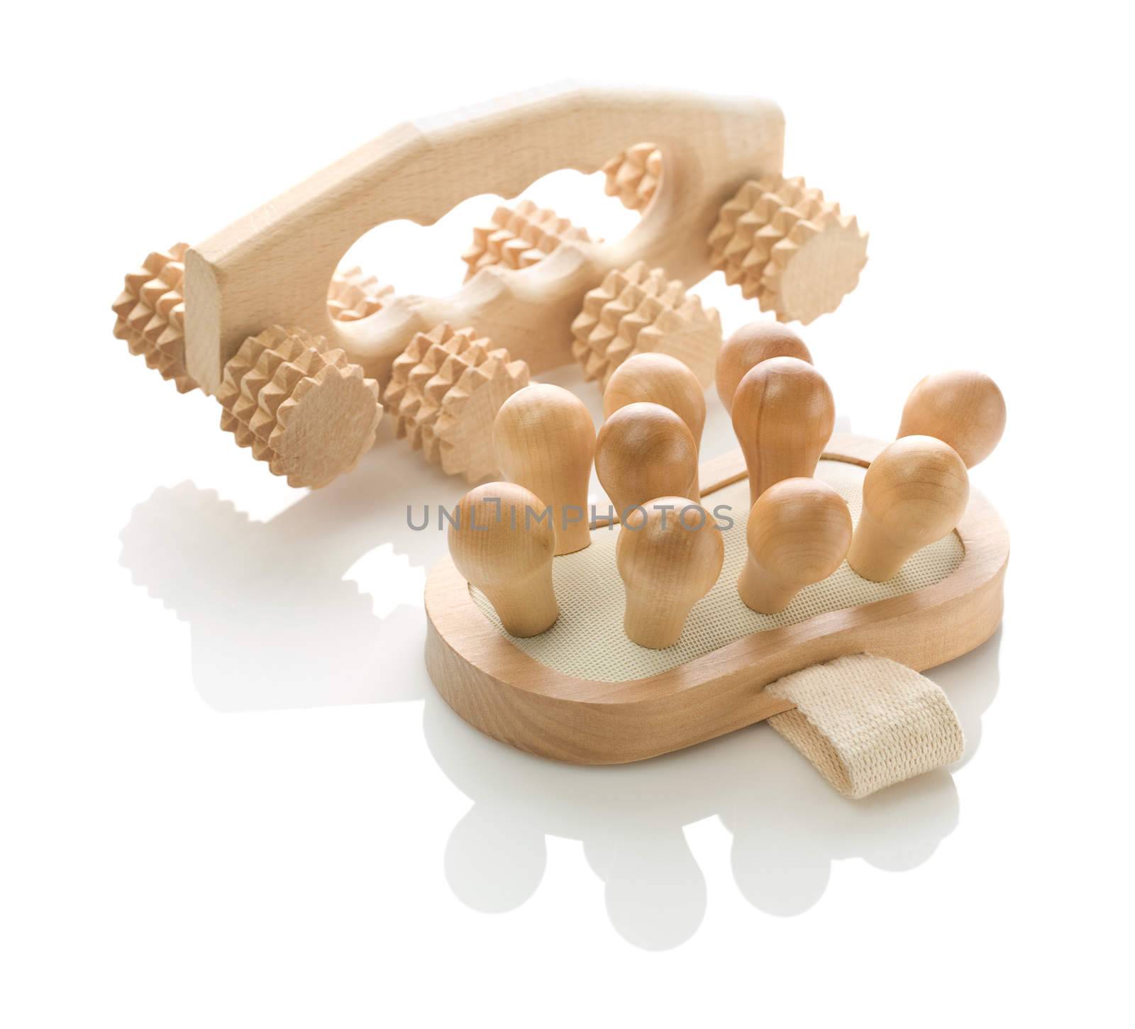 wooden massagers for healthcare