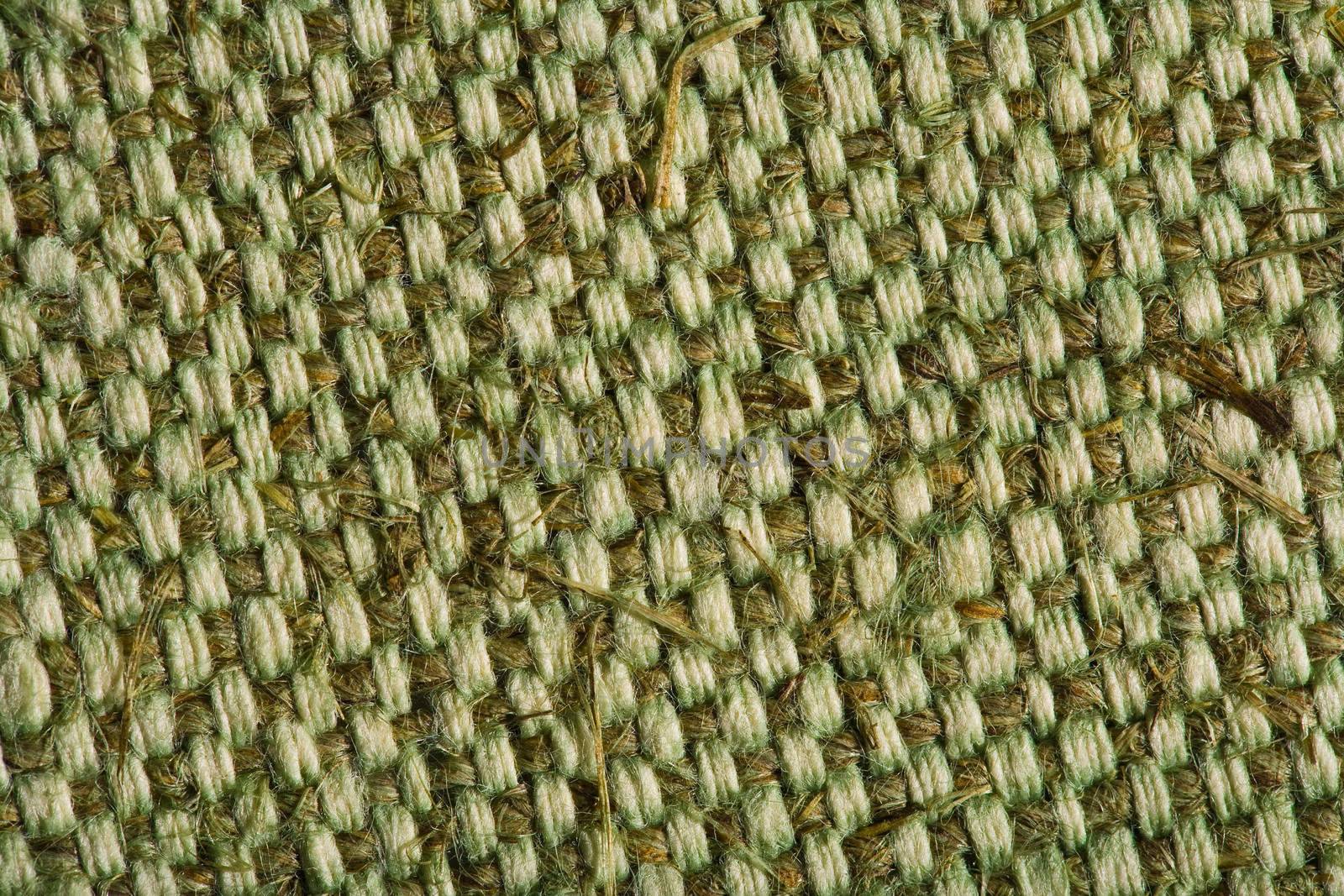 close up burlap texture